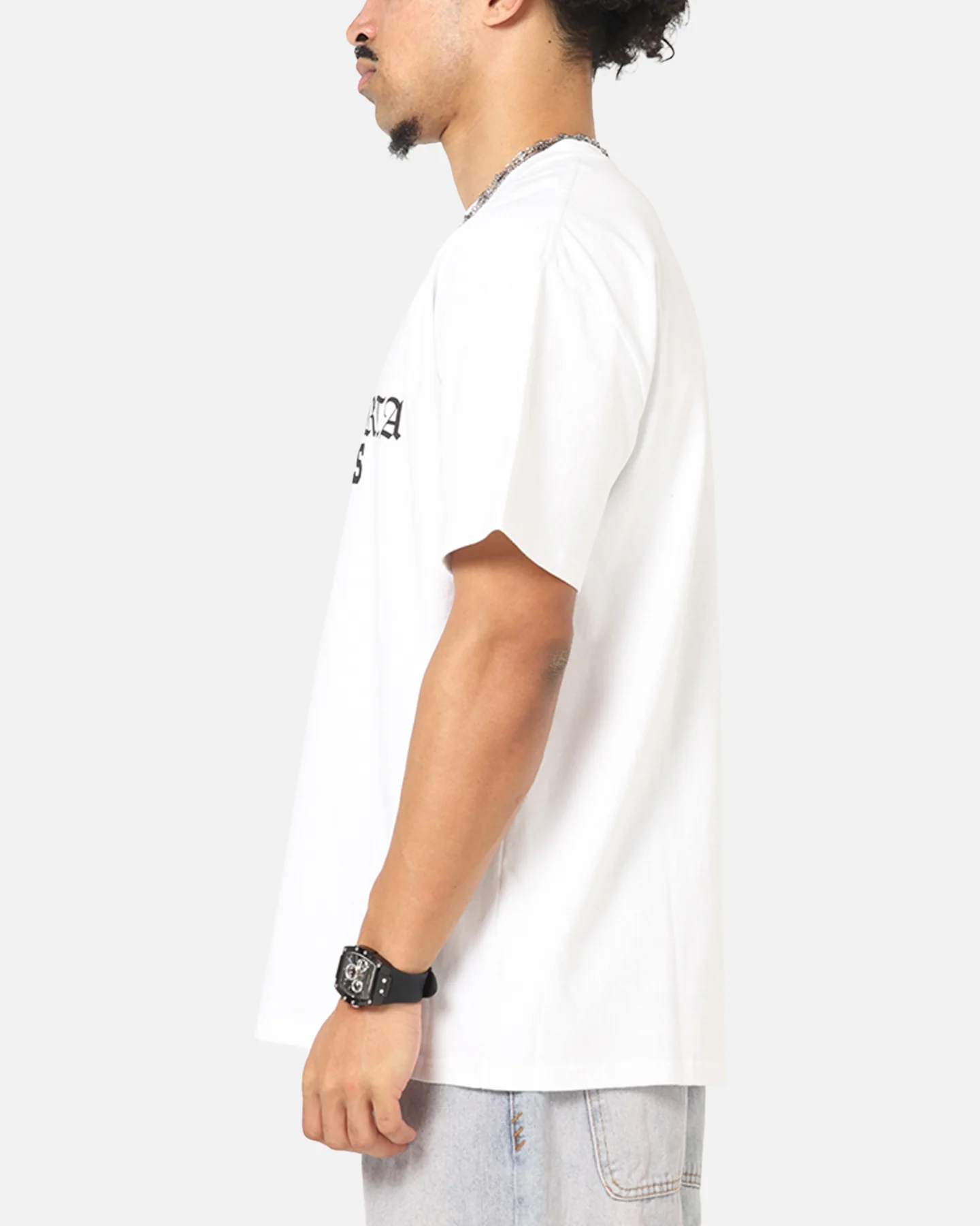 Saint Morta Studios Boxy T-Shirt White - Image 5