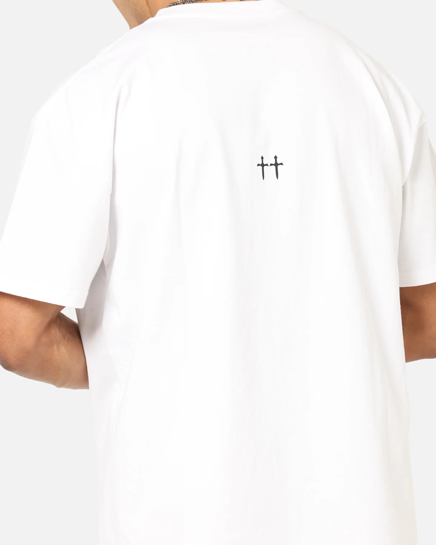 Saint Morta Studios Boxy T-Shirt White - Image 7