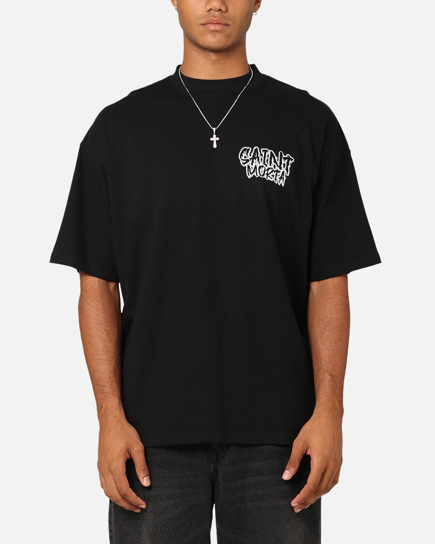 Saint Morta Temptation T-Shirt Black - Image 4