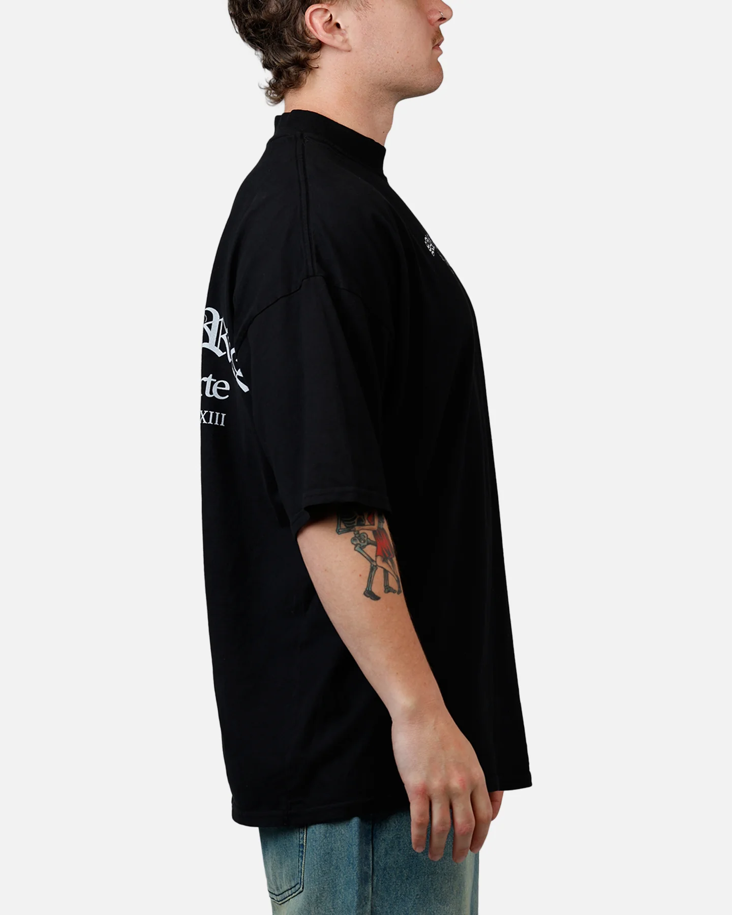 Saint Morta The Cross T-Shirt Black - Image 4