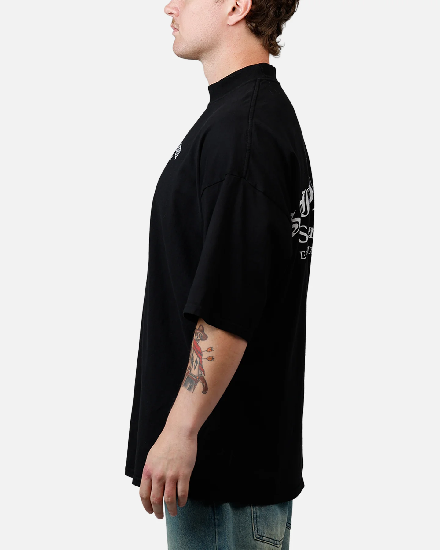 Saint Morta The Cross T-Shirt Black - Image 5