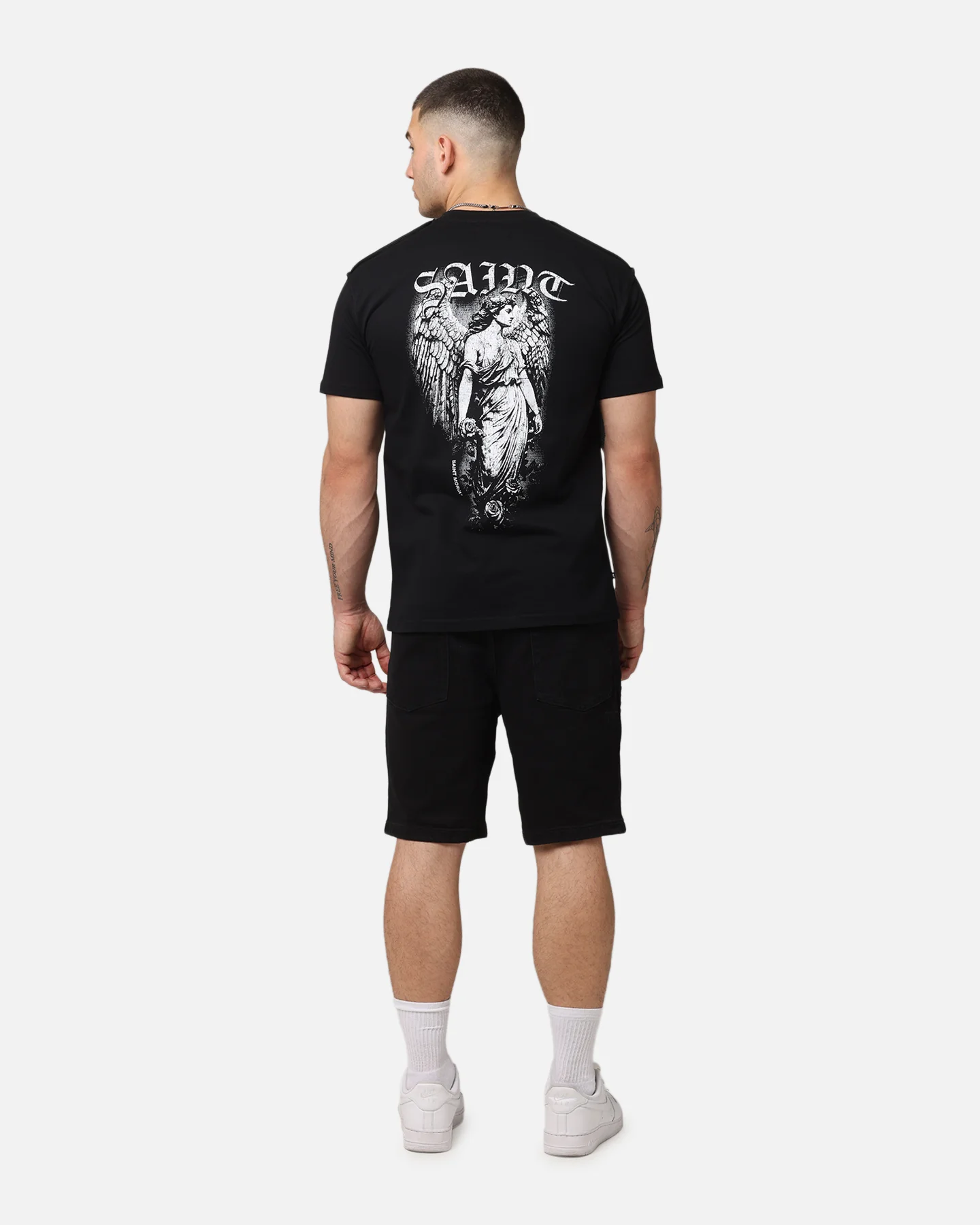 Saint Morta The Fallen Lafayette T-Shirt Black - Image 3