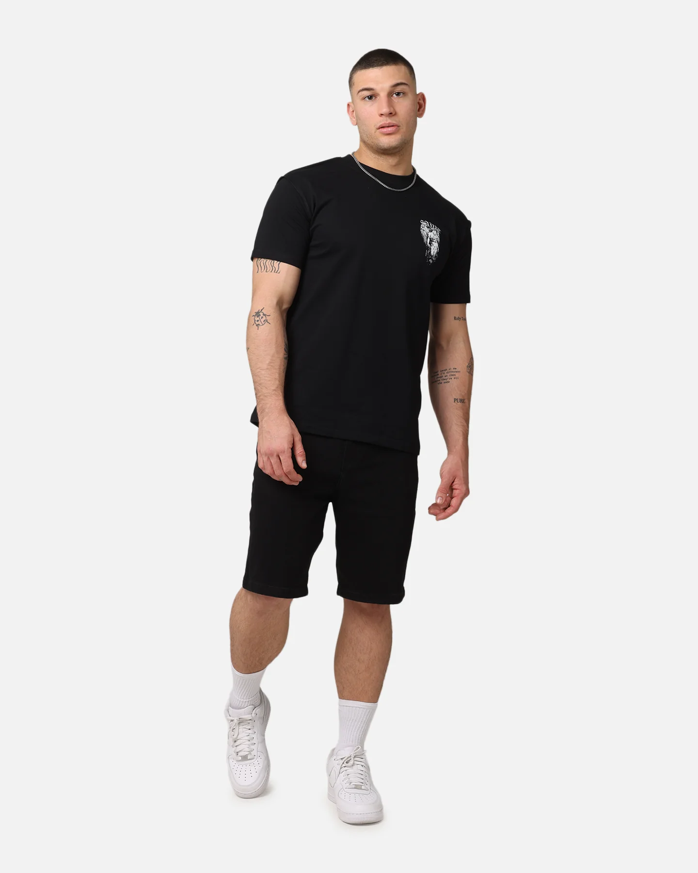 Saint Morta The Fallen Lafayette T-Shirt Black - Image 4