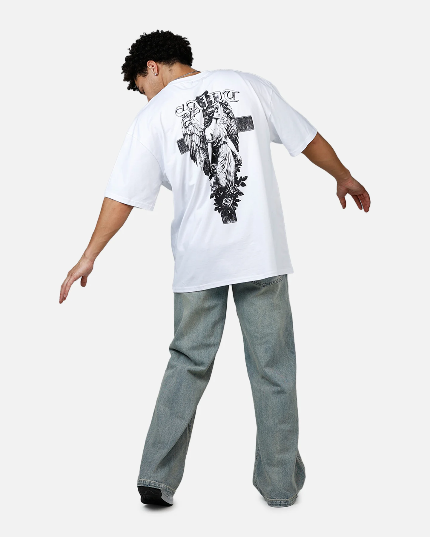 Saint Morta The Fallen T-Shirt White - Image 6