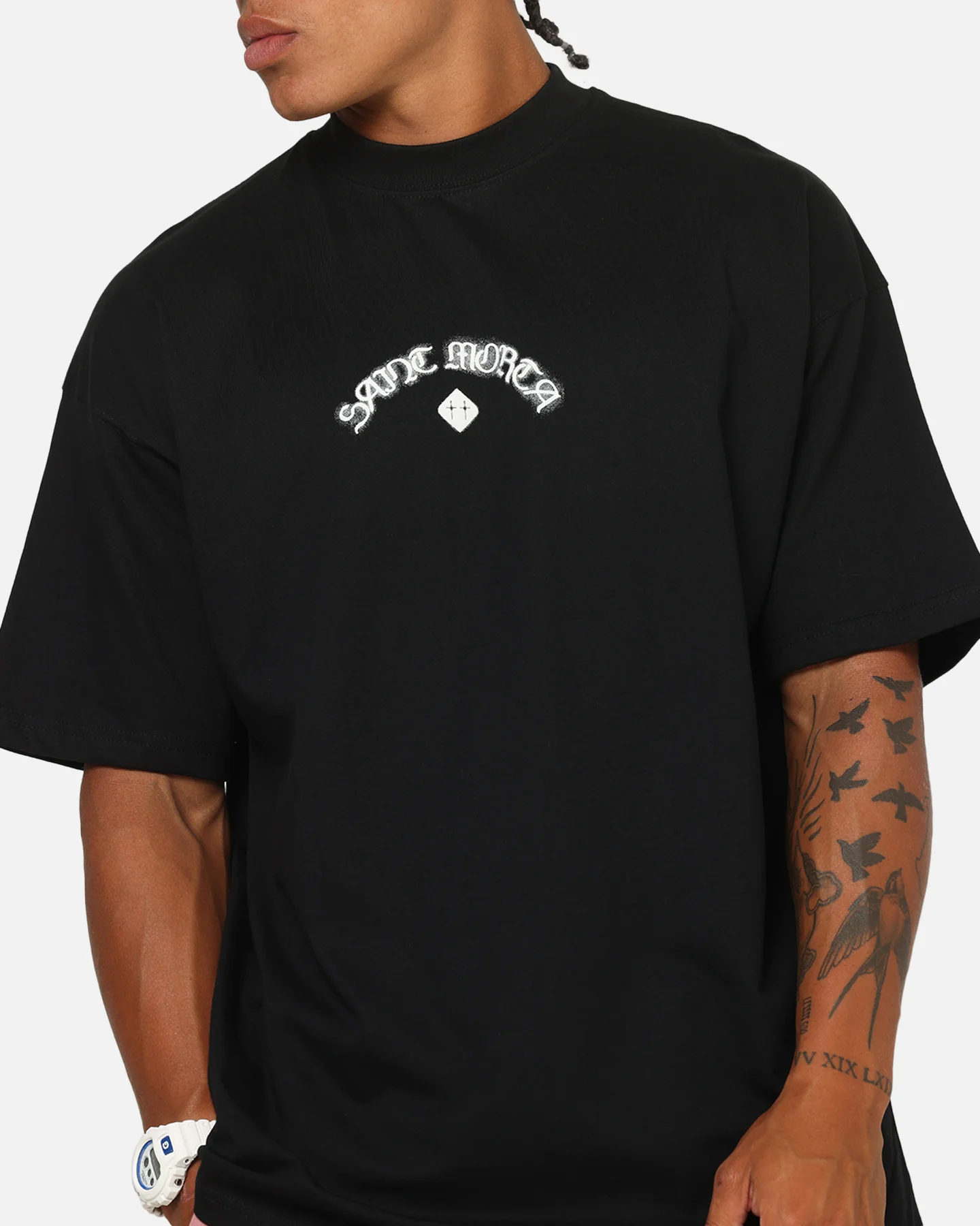 Saint Morta The Return Boxy T-Shirt Black - Image 6