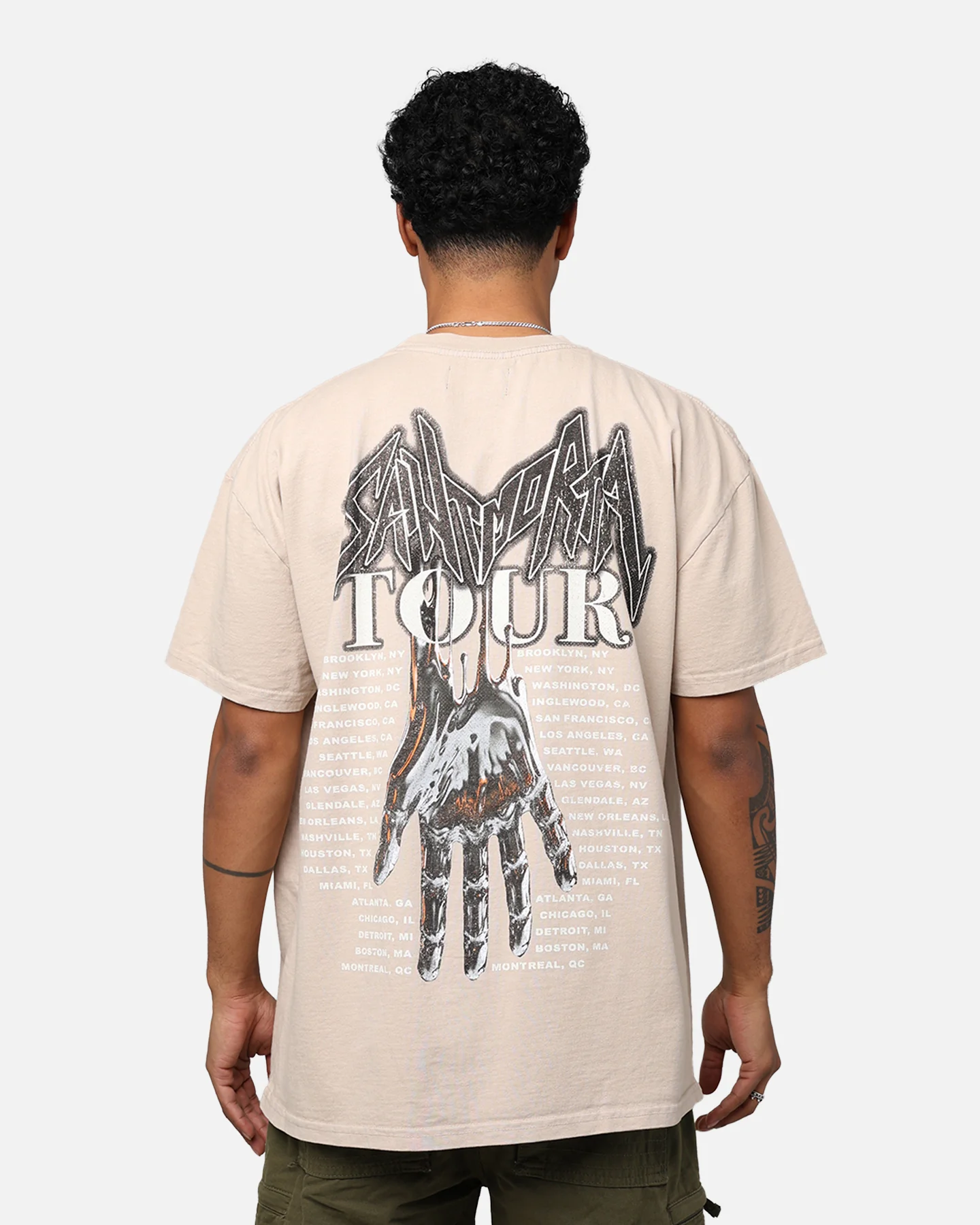 Saint Morta Tour T-Shirt Stone - Image 5