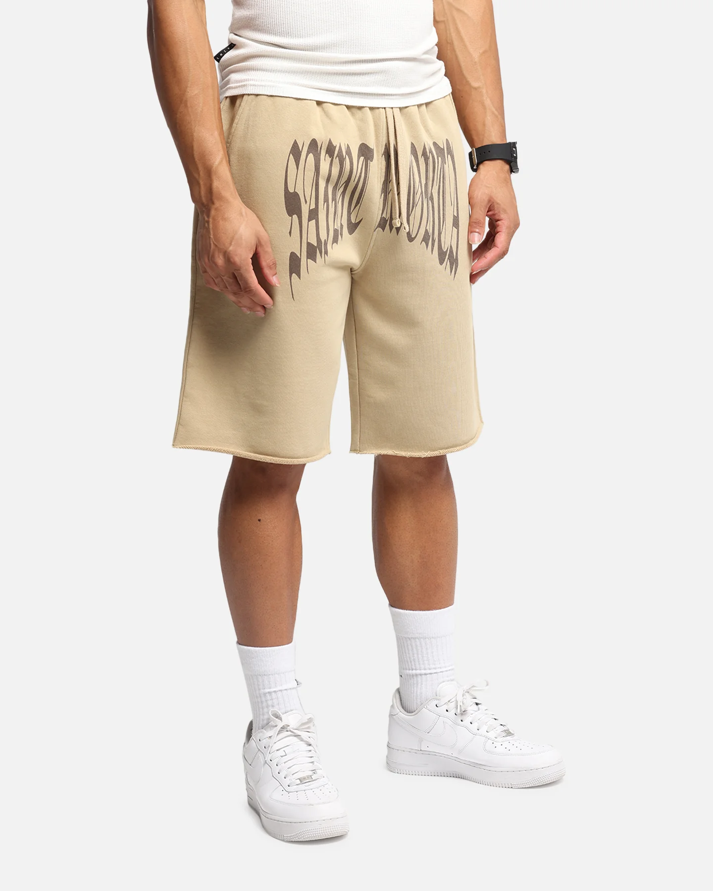 Saint Morta Vill Park Sweat Shorts Pigment Stone
