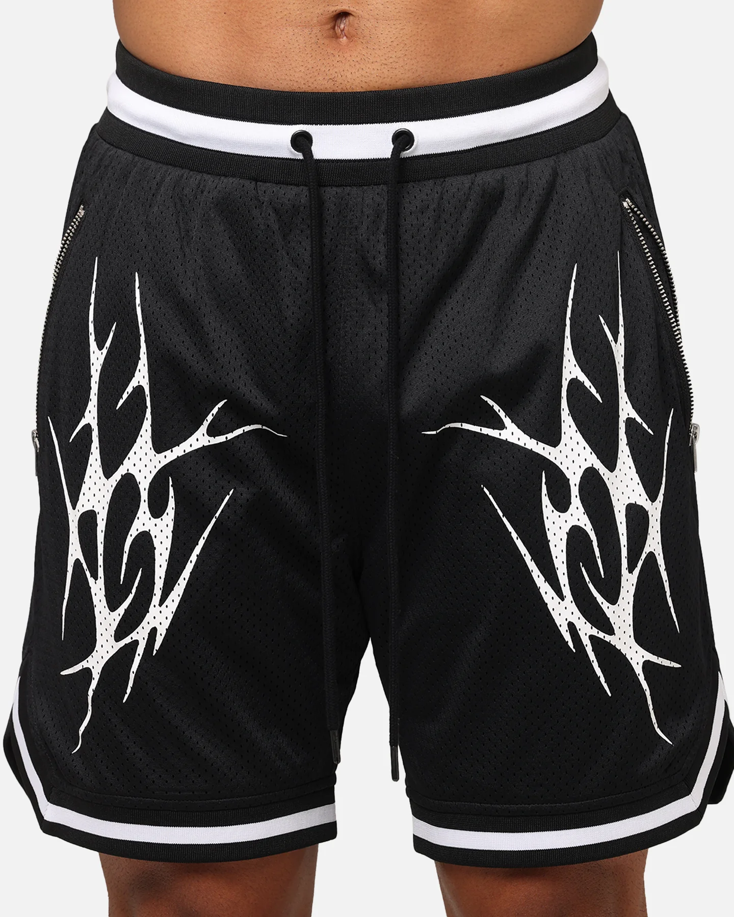 Saint Morta Warrior Basketball Shorts Black - Image 7