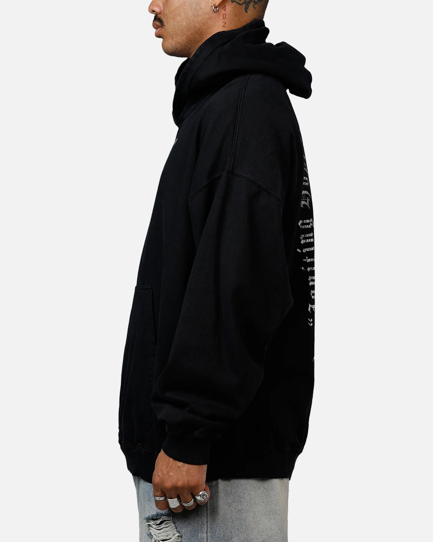 Saint Morta Weary Hearts Premium Hoodie Black - Image 5