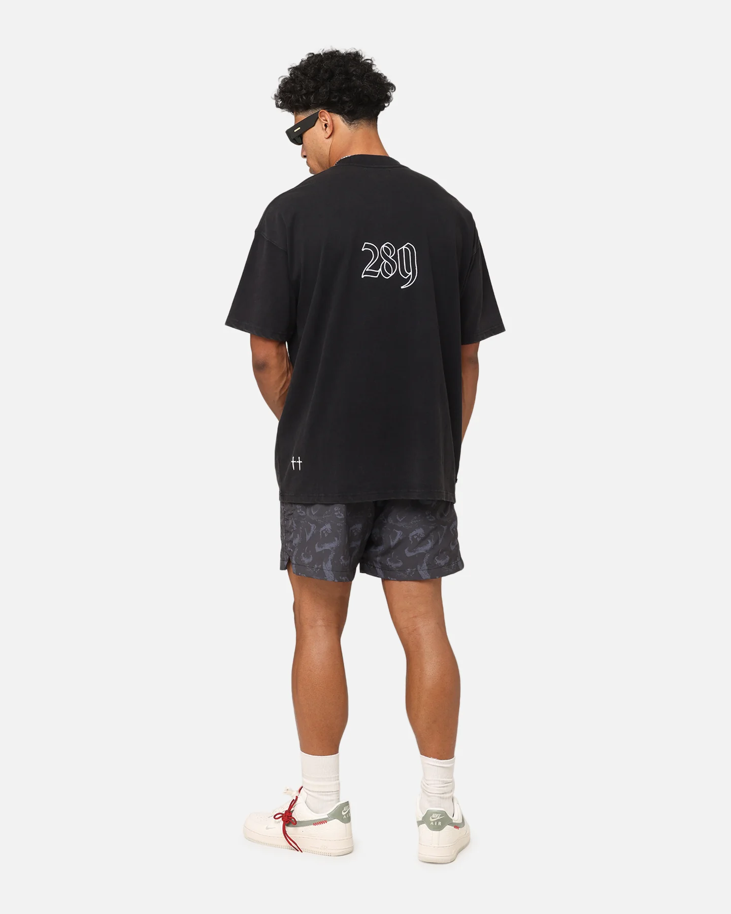 Saint Morta Year Of The Snake Mockneck T-Shirt Black - Image 4