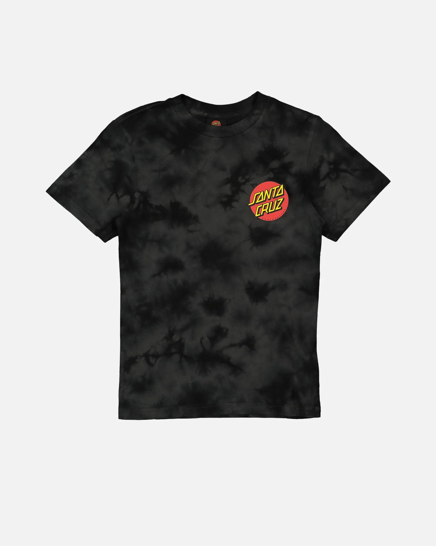 Santa Cruz Kids' Beware Dot Tie Dye T-Shirt Black Tie Dye - Image 5