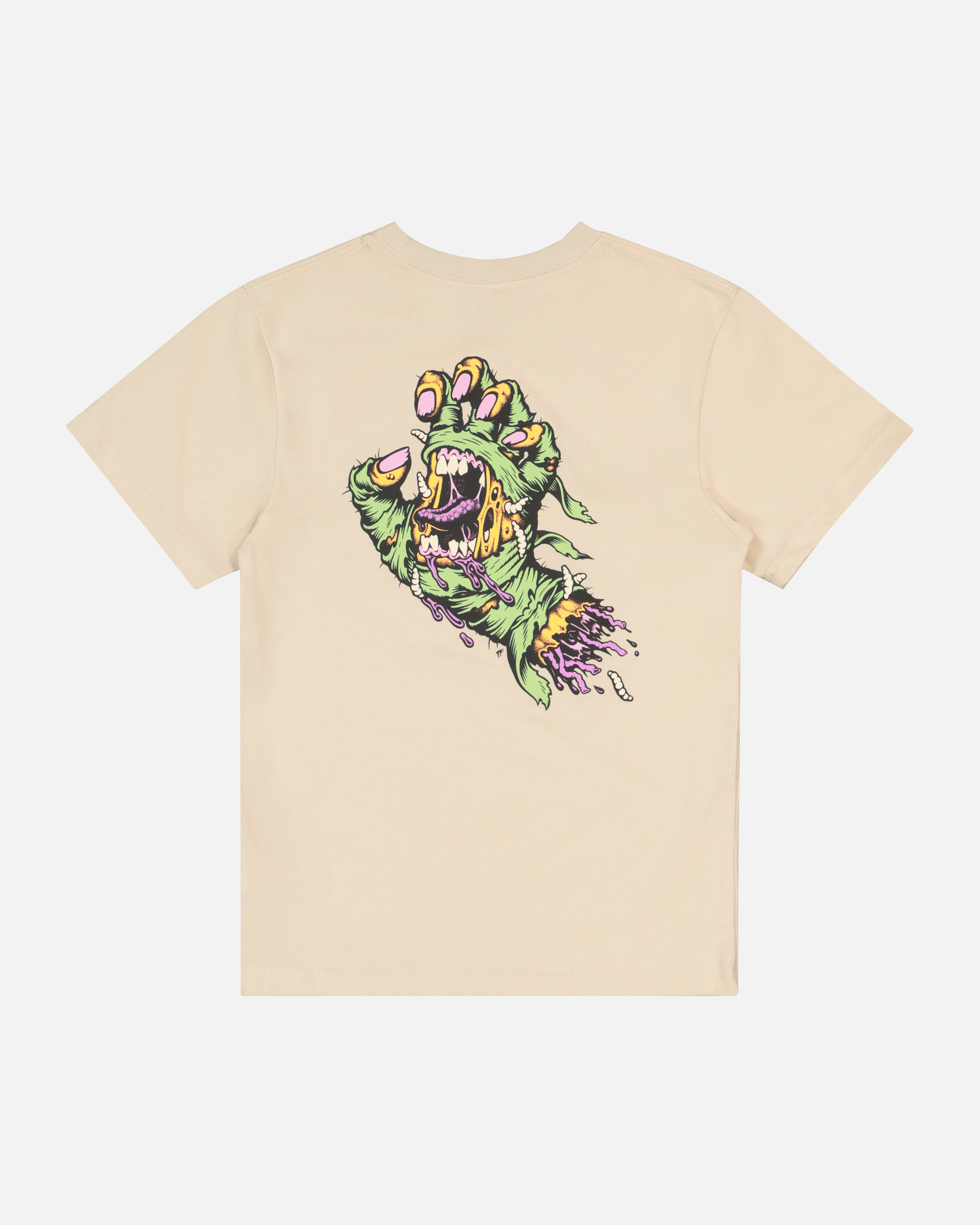 Santa Cruz Kid's Mummy Hand T-Shirt Concrete - Image 4