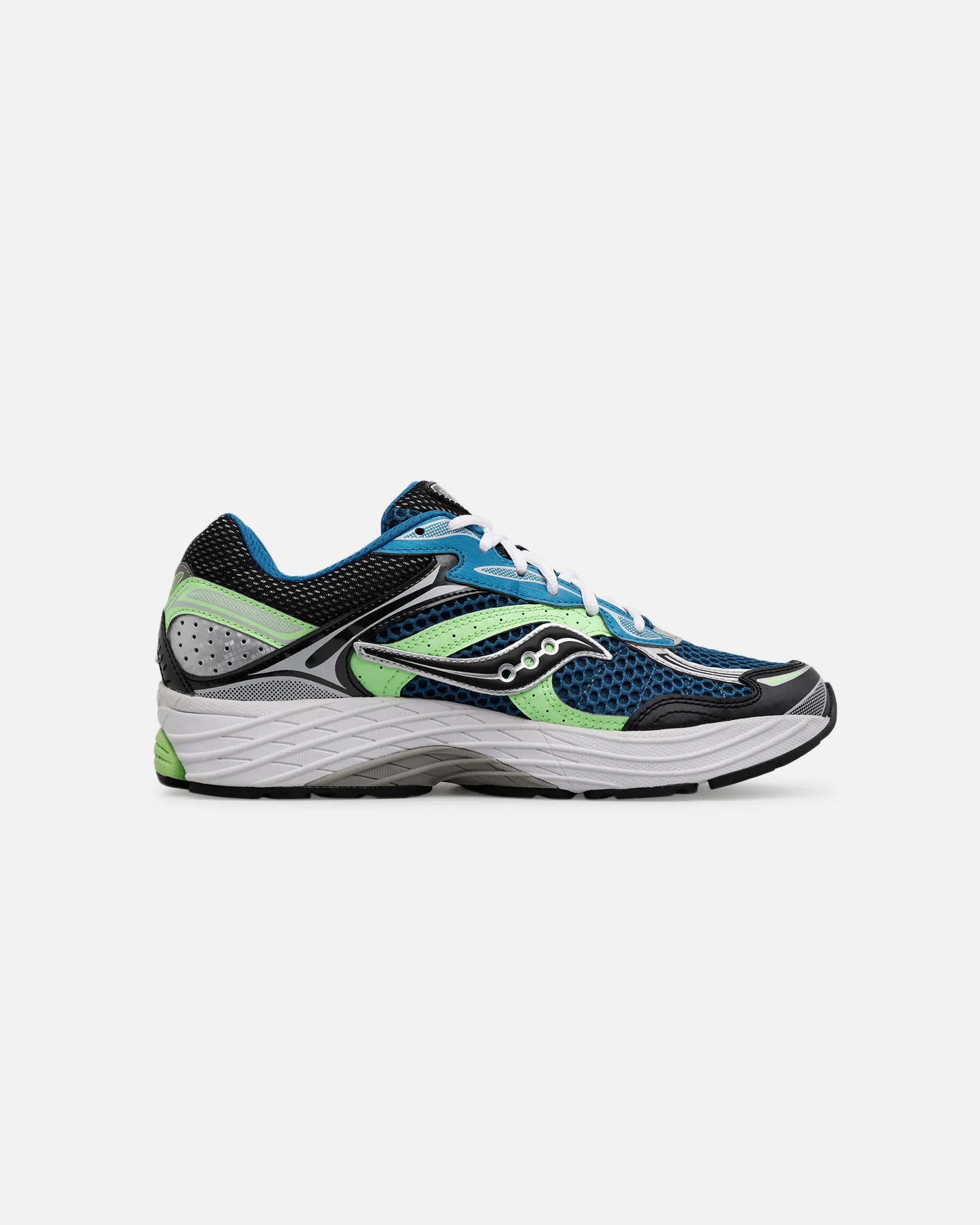 Saucony ProGrid Omni 9 Blue/Lime - Image 2