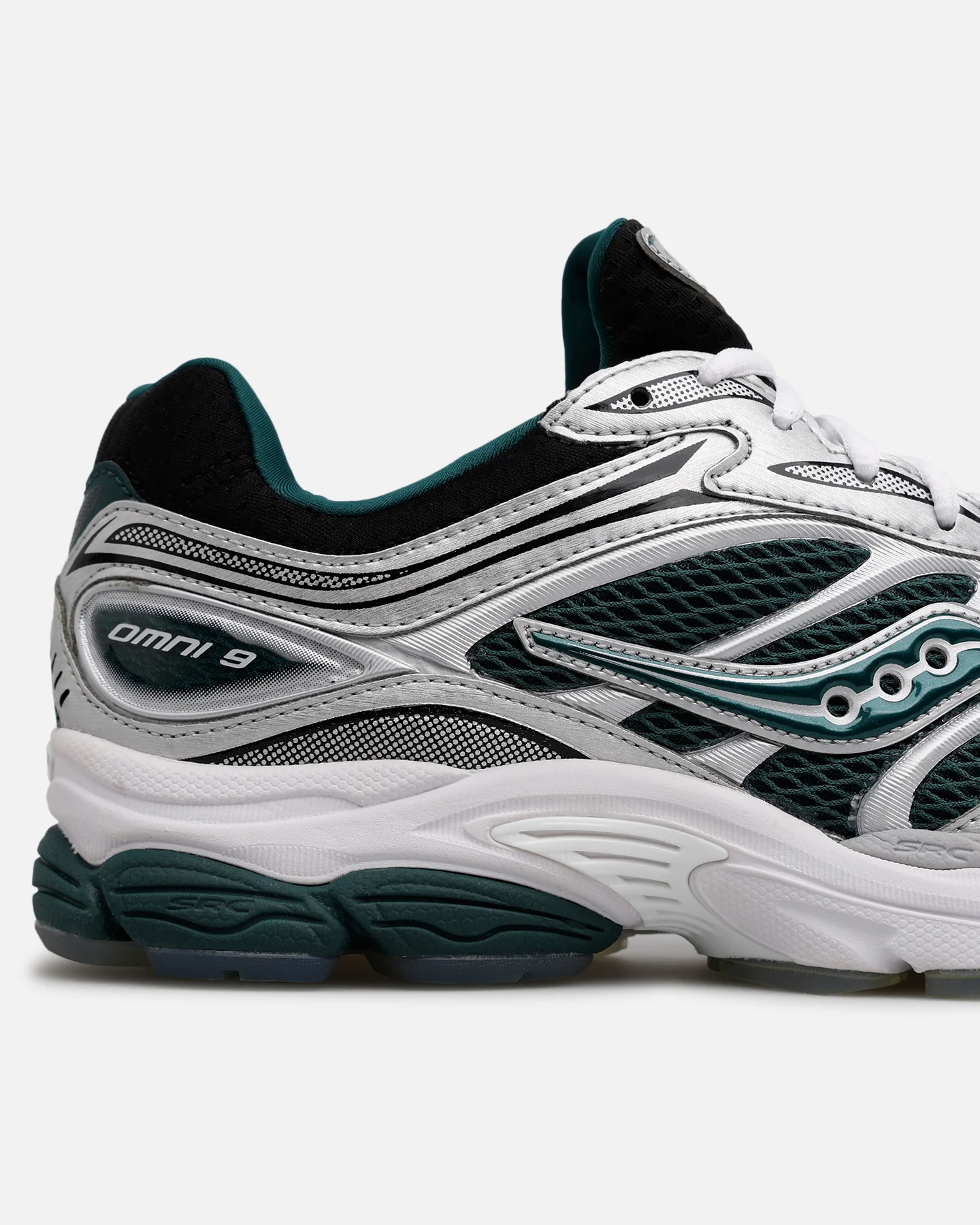 Saucony ProGrid Omni 9 Green/Black - Image 8