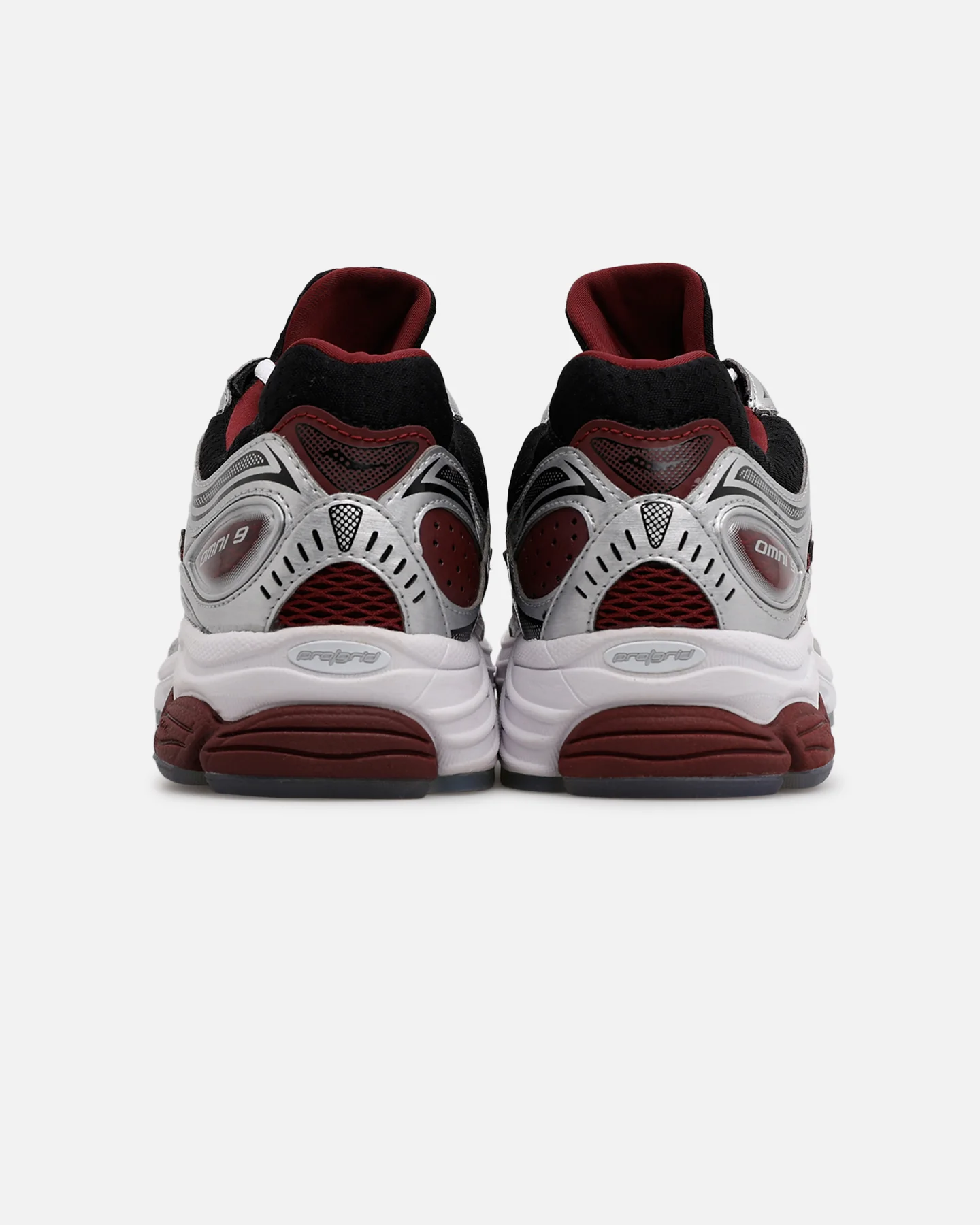 Saucony ProGrid Omni 9 Maroon/Black - Image 4
