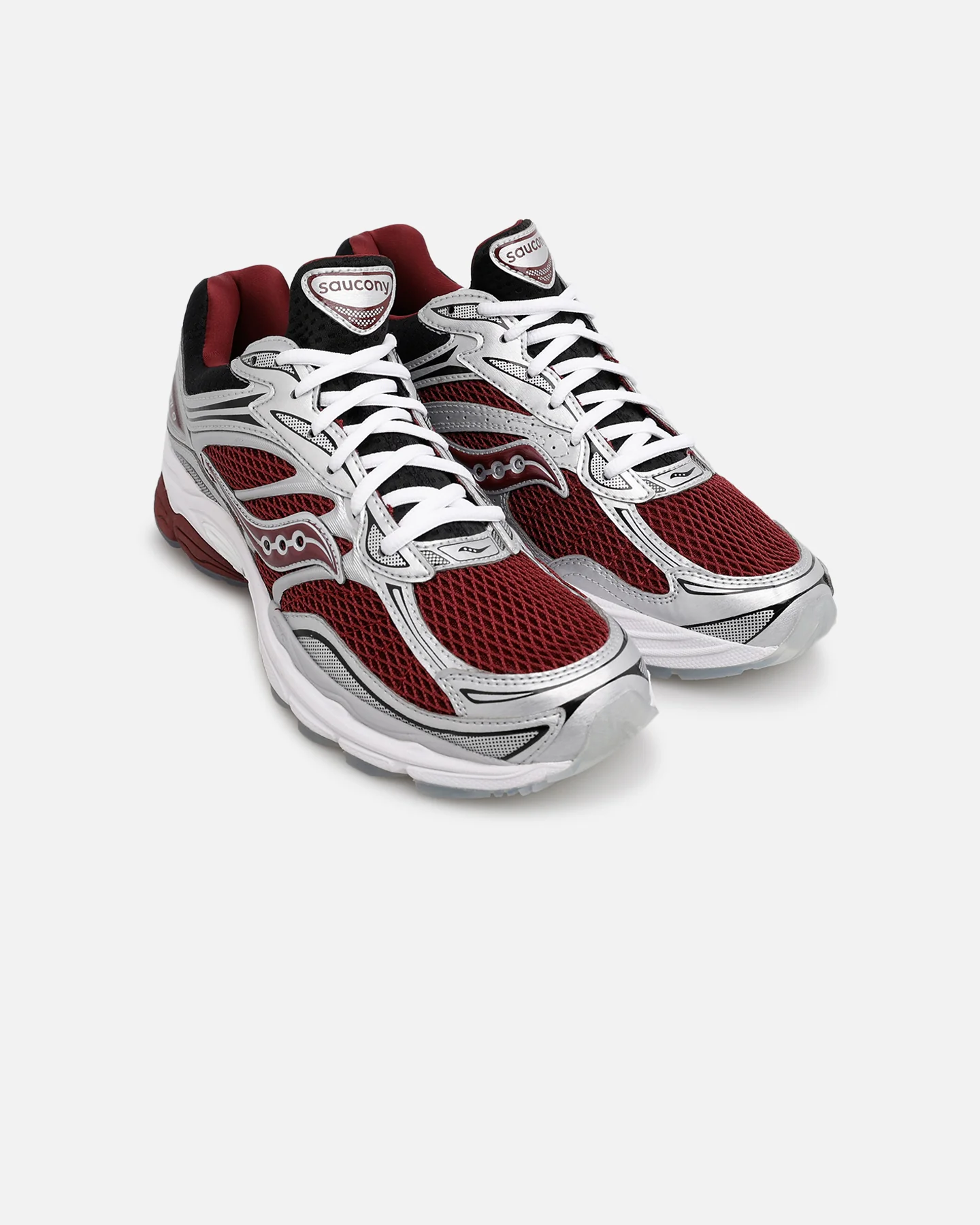 Saucony ProGrid Omni 9 Maroon/Black - Image 5