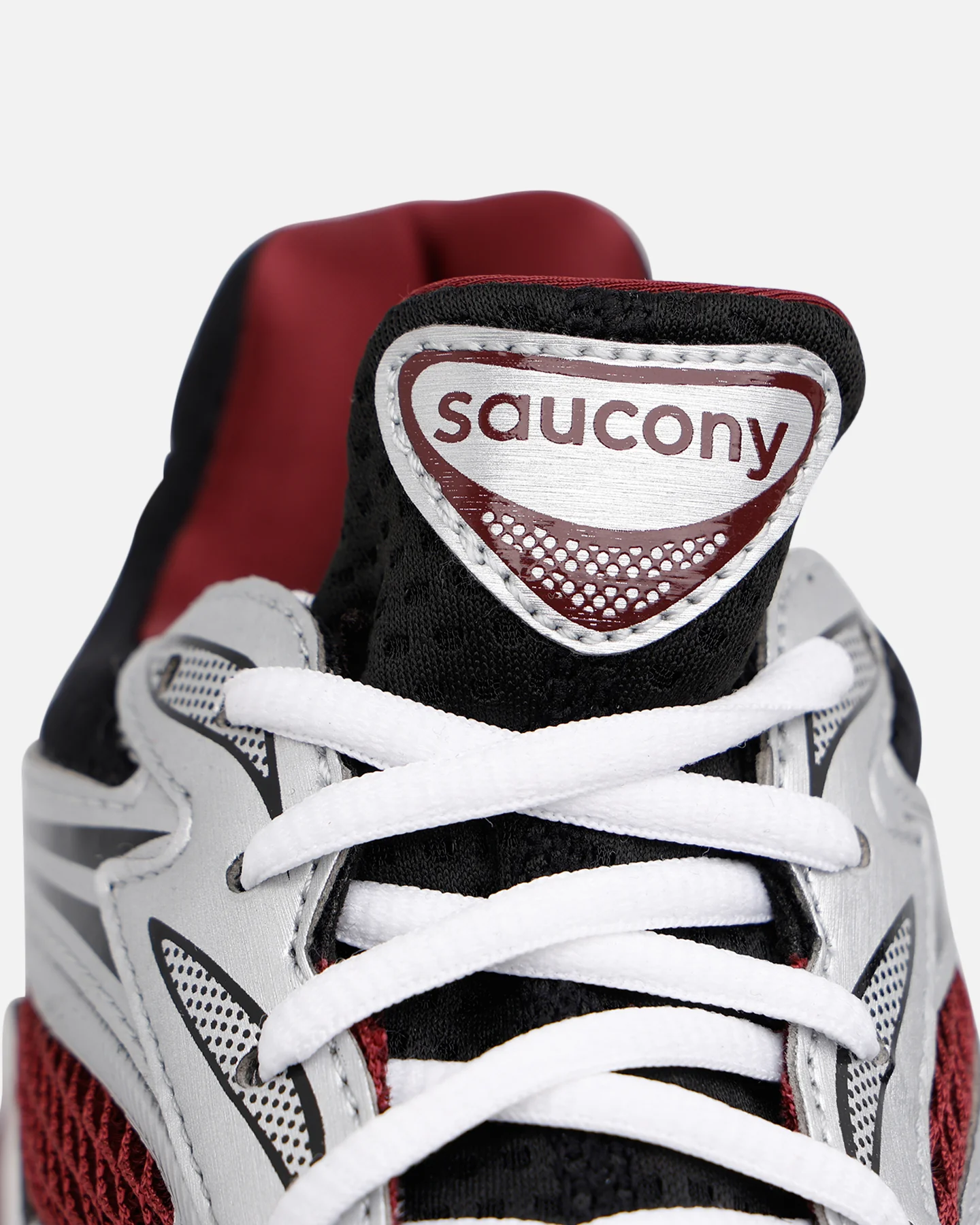 Saucony ProGrid Omni 9 Maroon/Black - Image 6
