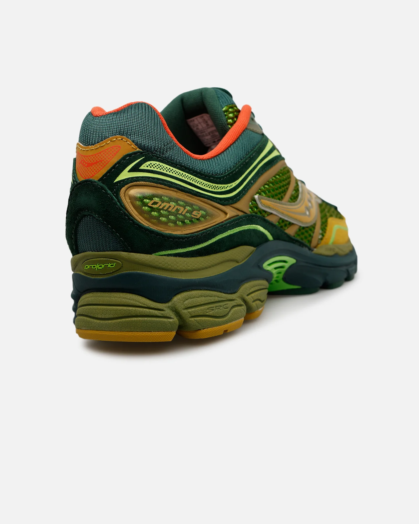 Saucony ProGrid Omni 9 'Starcow' Green/Orange - Image 10
