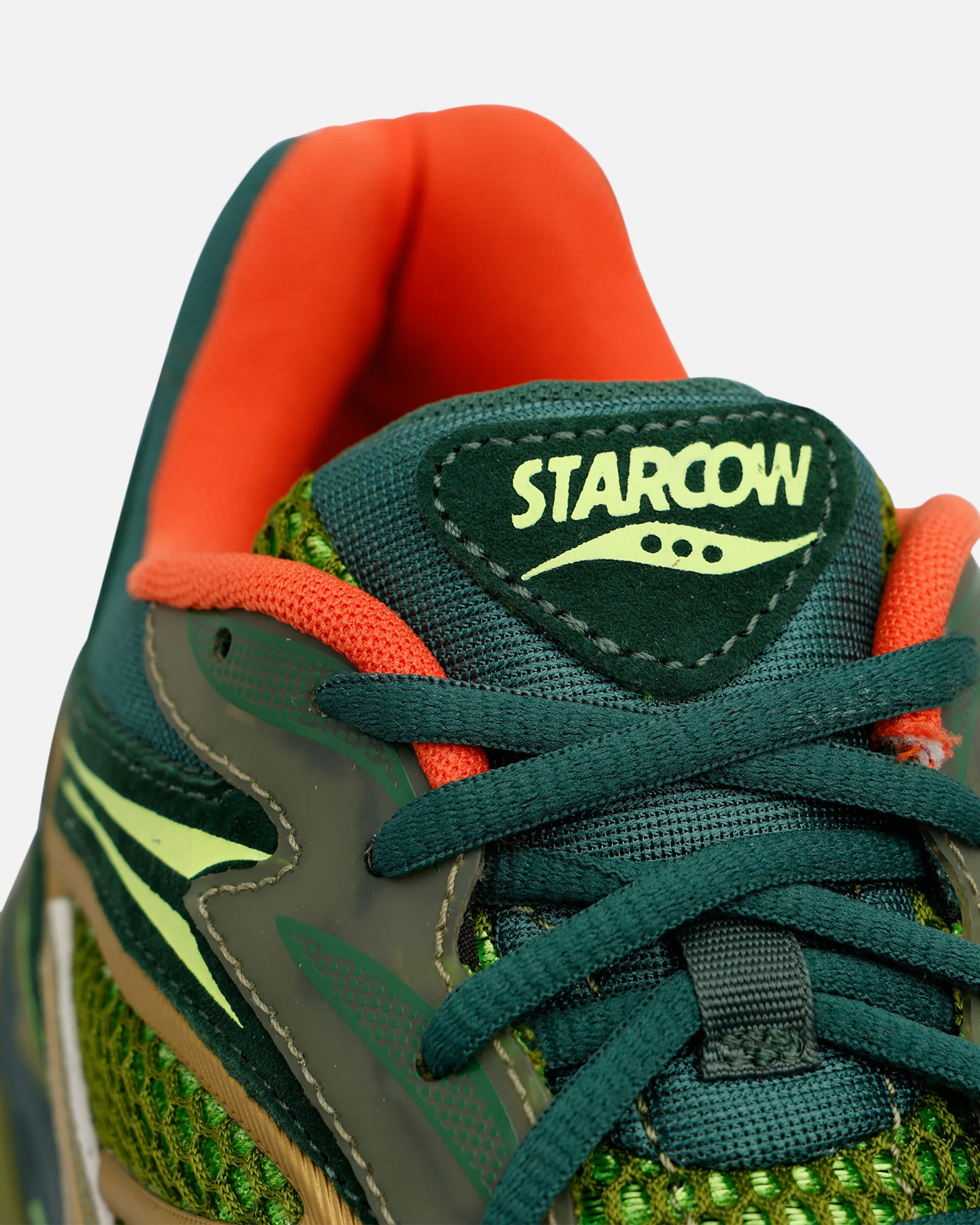 Saucony ProGrid Omni 9 'Starcow' Green/Orange - Image 6