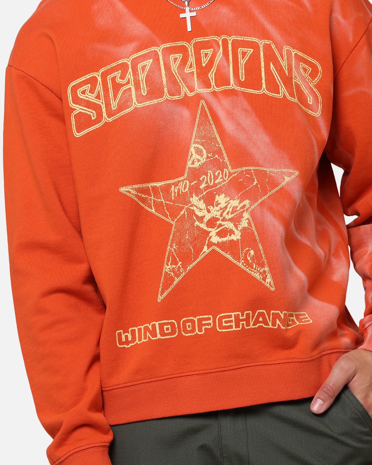 Scorpions Scropion Crewneck Red - Image 6