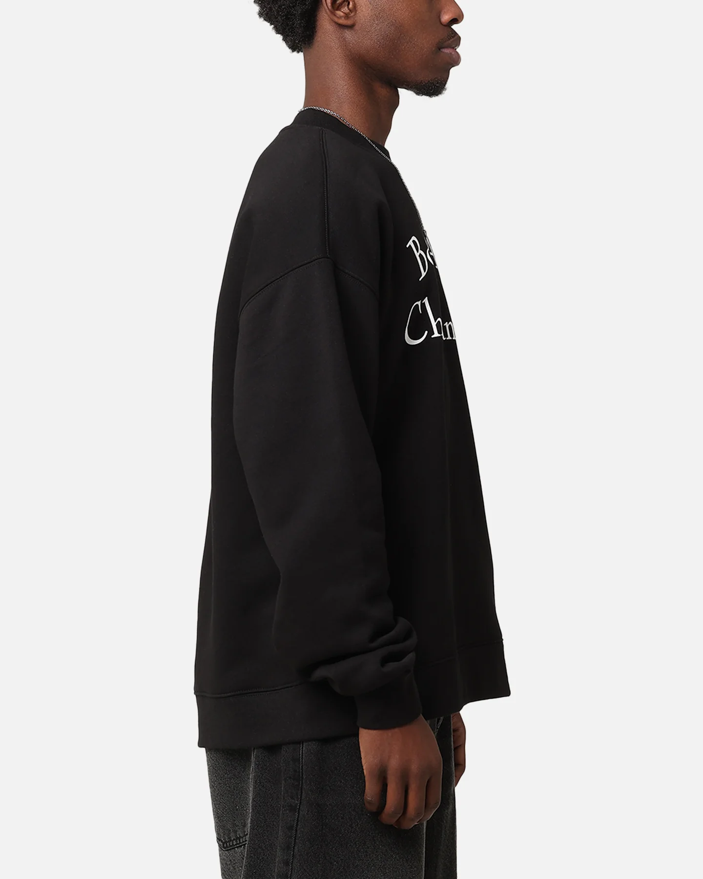 Secret Club Born Again Crewneck Black - Image 4