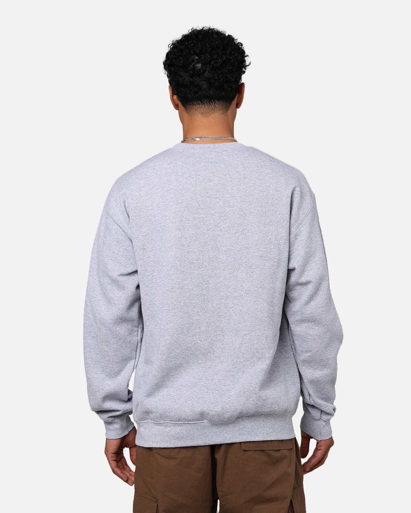 Secret Club Flower Crewneck Ash - Image 3