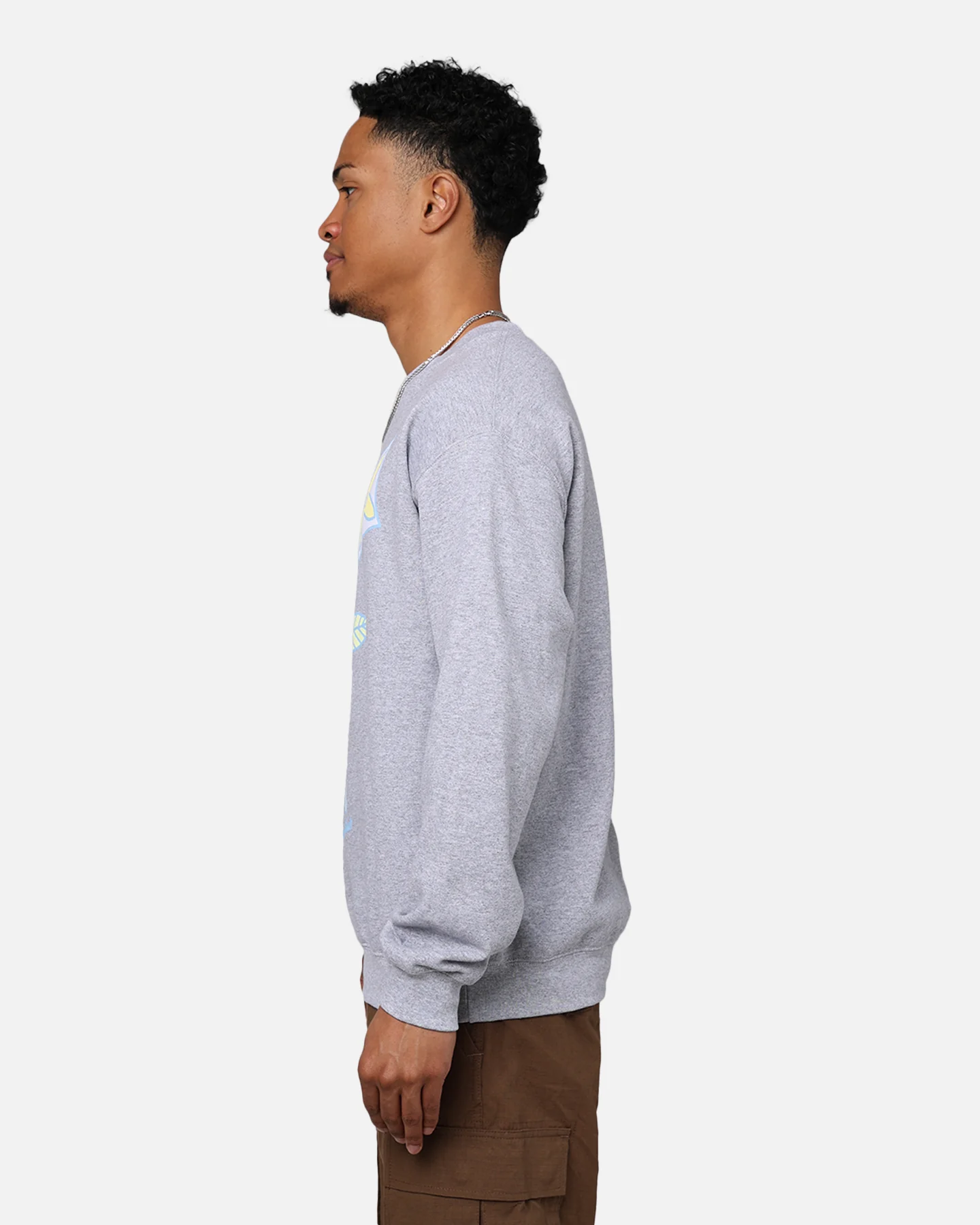 Secret Club Flower Crewneck Ash - Image 5