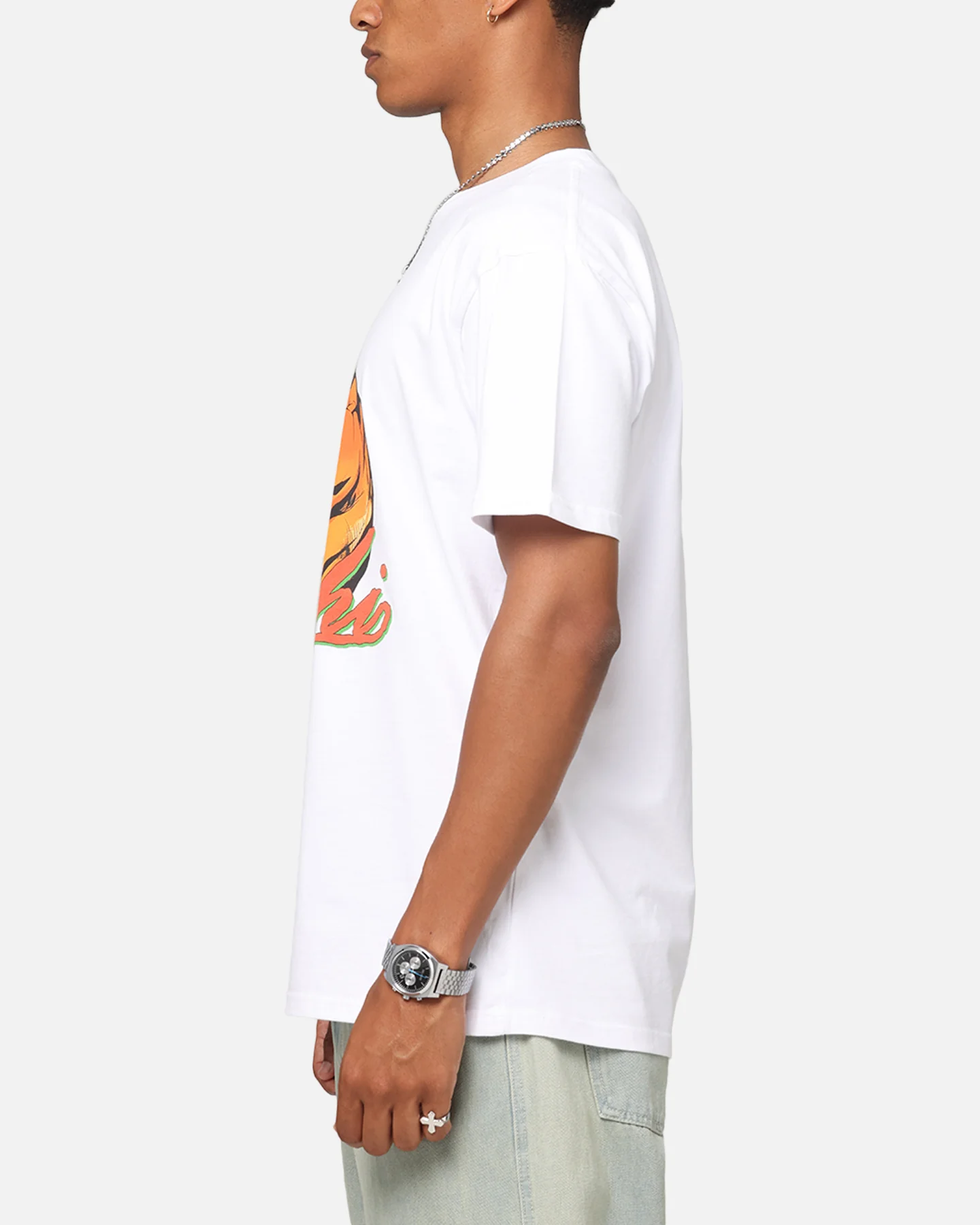 Secret Club Goochi Strong Tiger T-Shirt White - Image 5