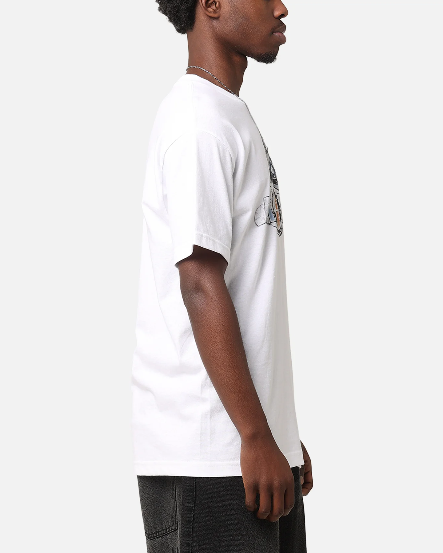 Secret Club Timepiece T-Shirt White - Image 5