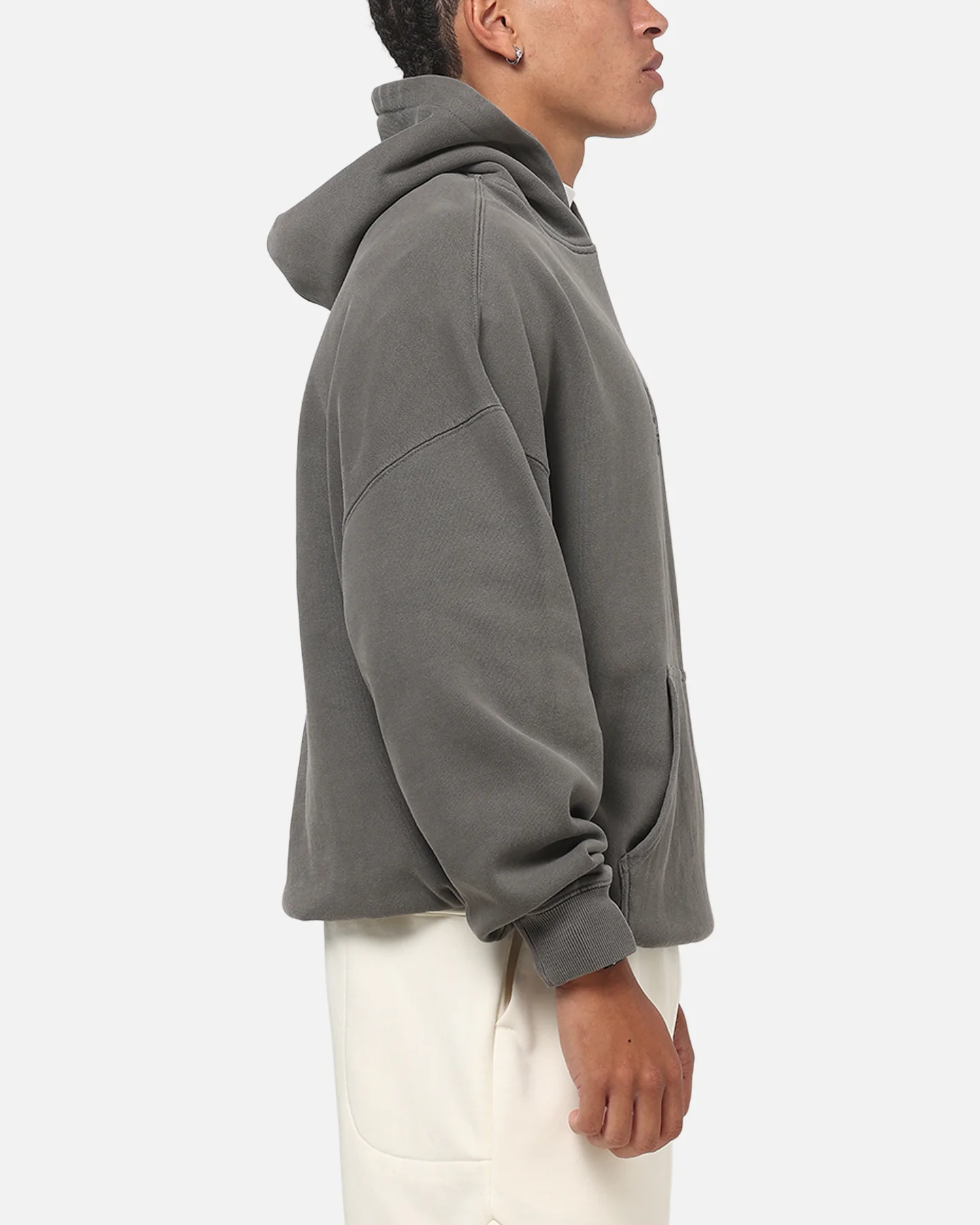 Saint Morta Serenity Hoodie Washed Charcoal - Image 4