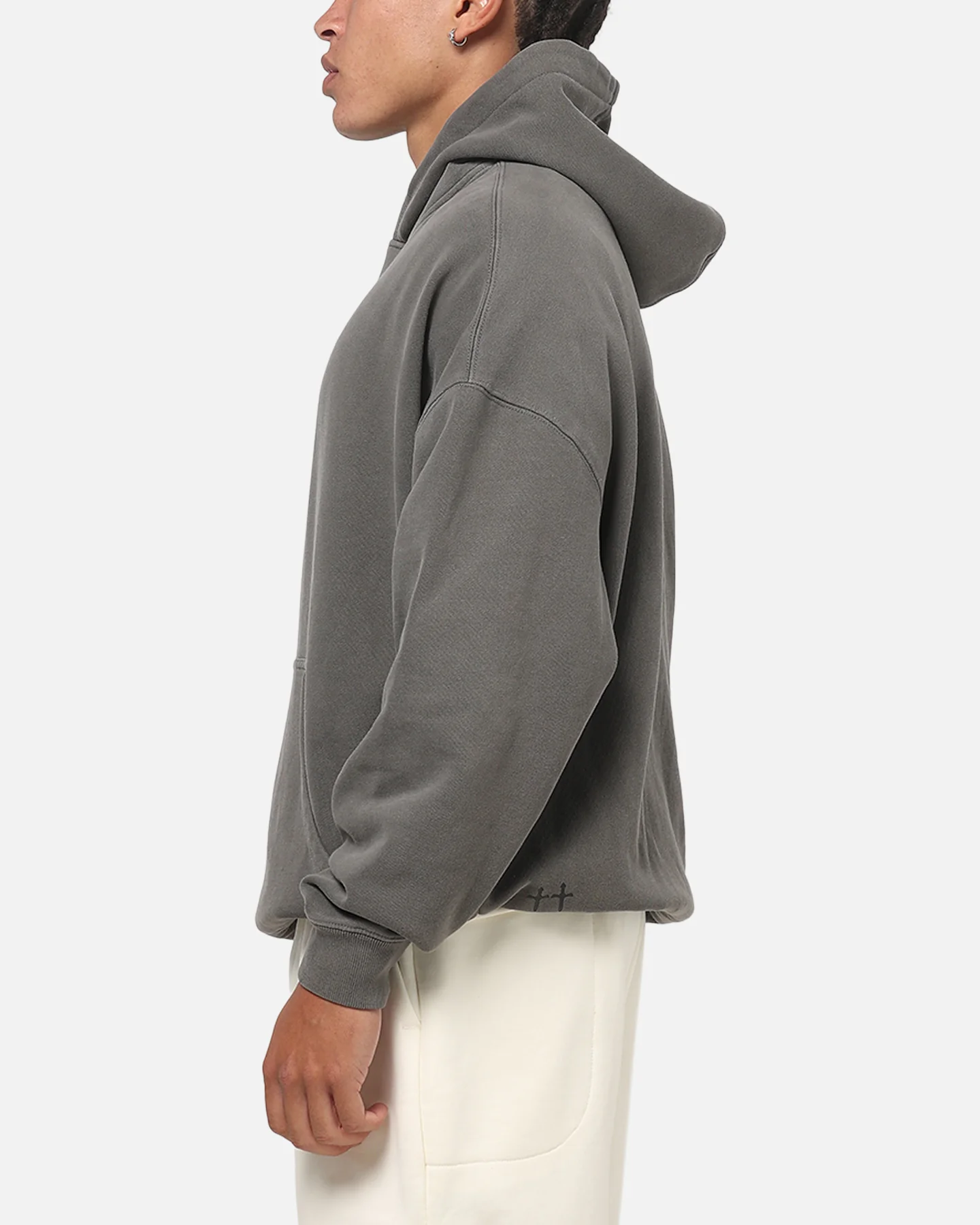 Saint Morta Serenity Hoodie Washed Charcoal - Image 5