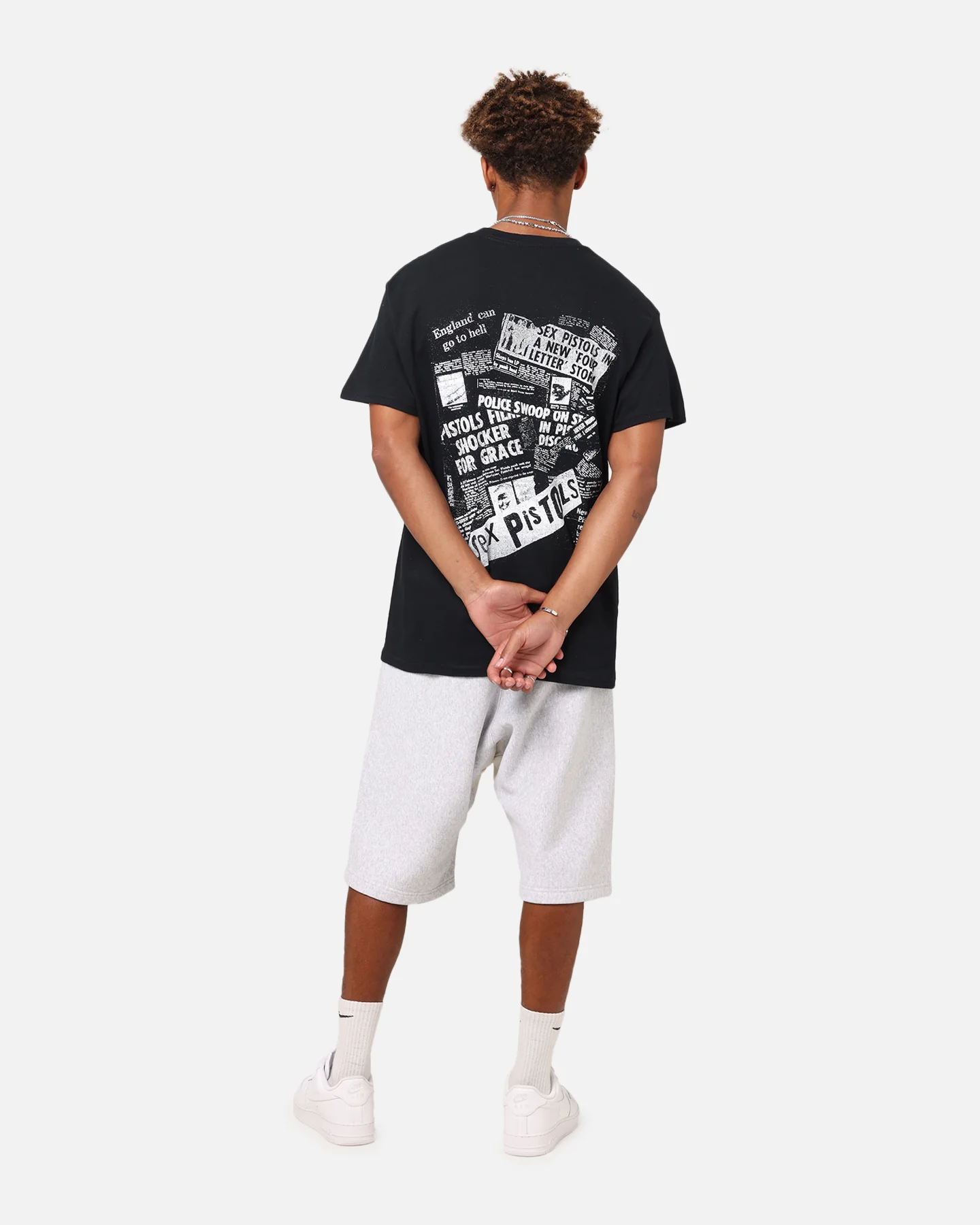 Sex Pistols Anarchy In The UK T-Shirt Black - Image 3