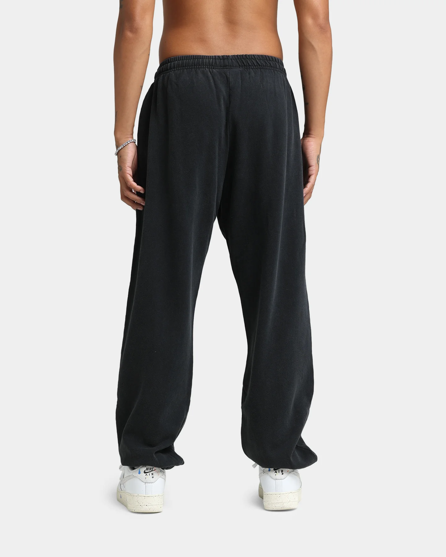 Sex Pistols No Future Track Pants Washed Black - Image 4