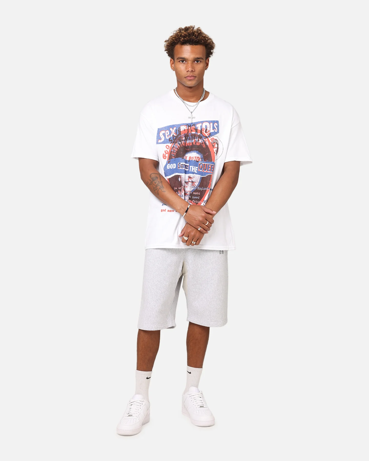 Sex Pistols Save The Queen T-Shirt White - Image 2