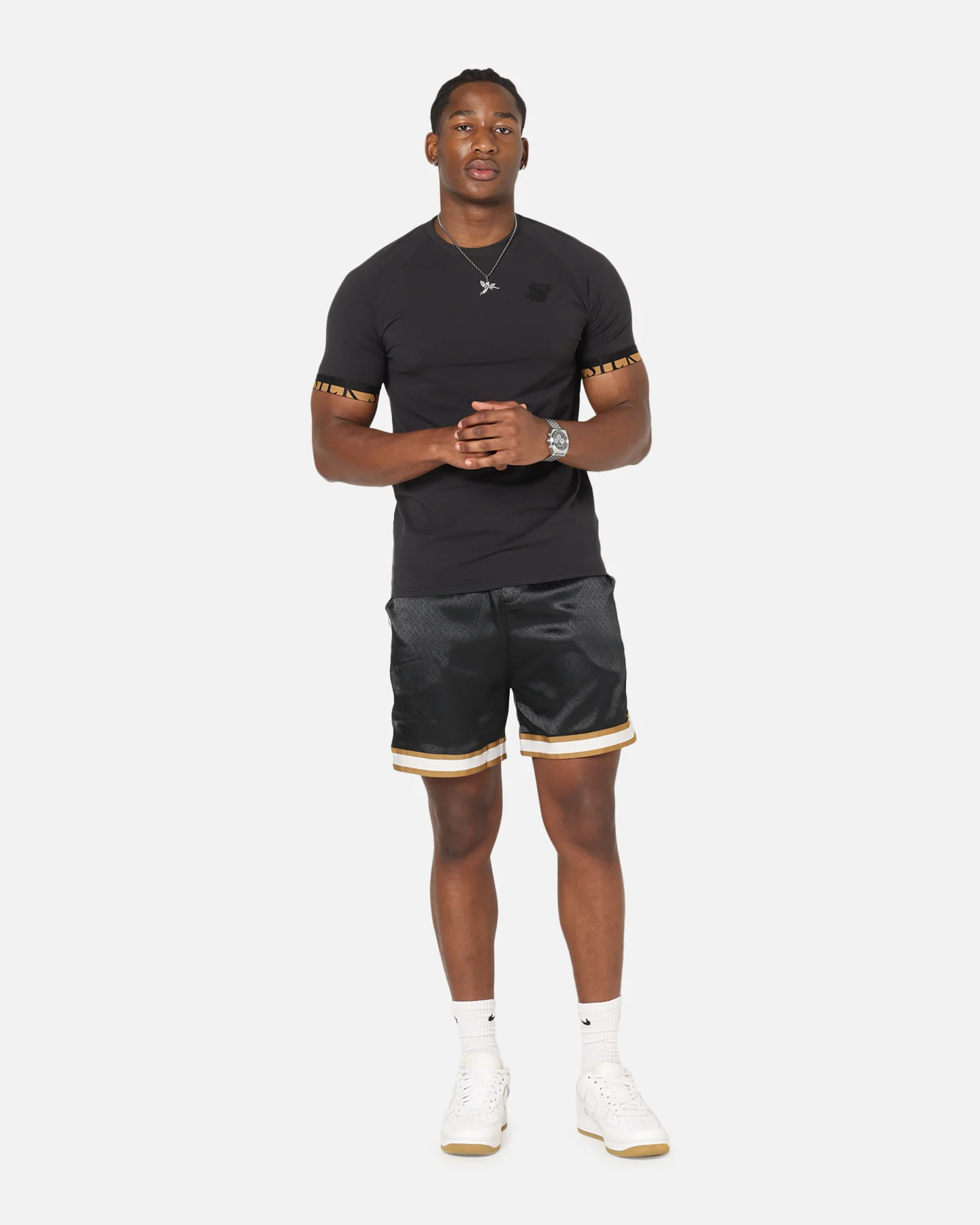 Sik Silk Tech T-Shirt Black - Image 2