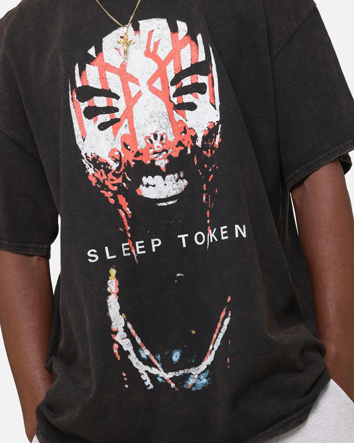 Sleep Token Vessel Vintage T-Shirt Black Vintage - Image 6