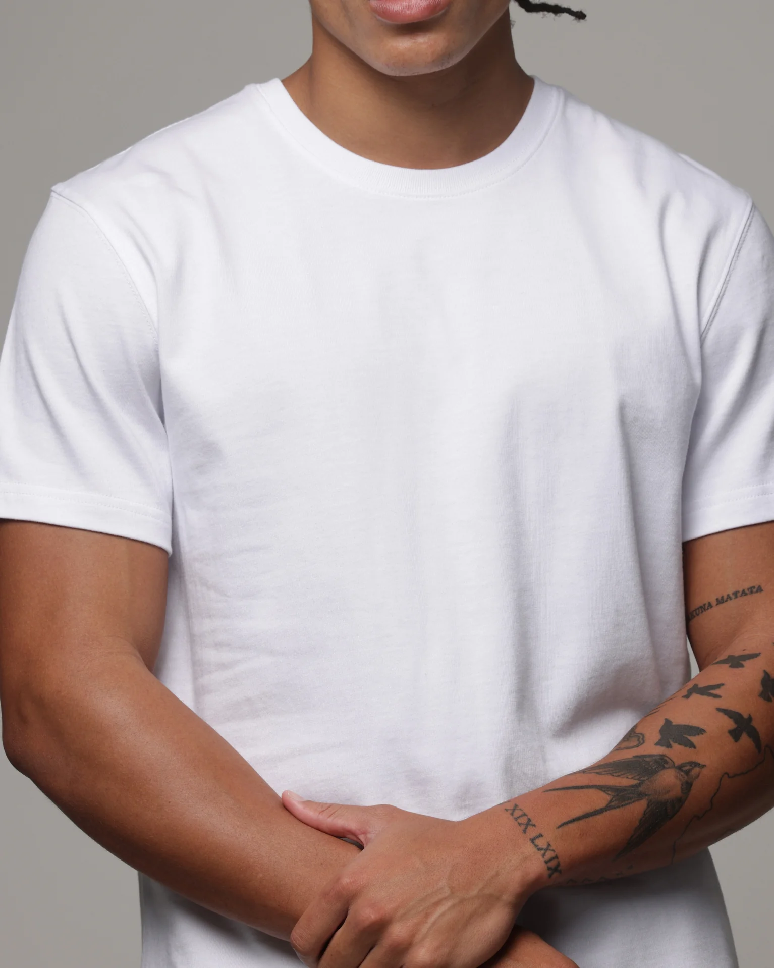 American Thrift Slim Fit T-Shirt White - Image 6