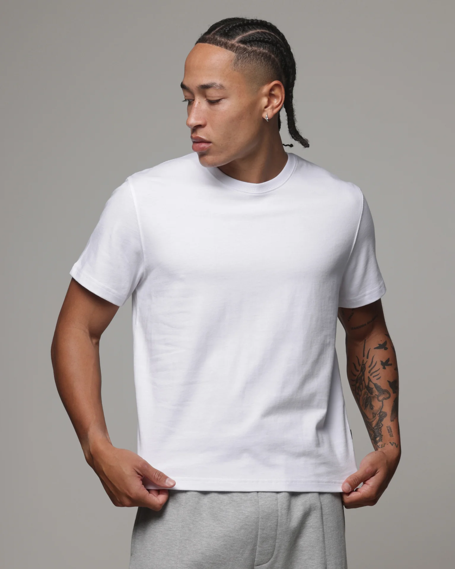 American Thrift Slim Fit T-Shirt White - Image 7