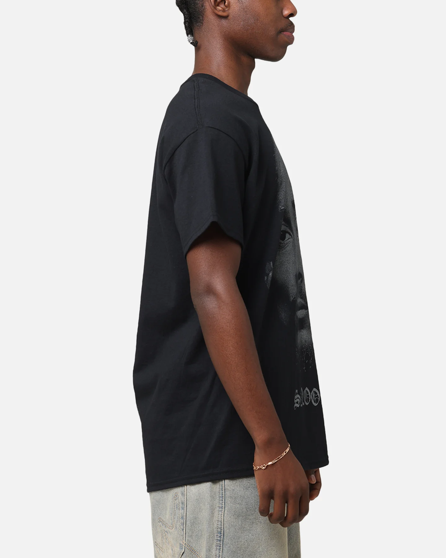 Snoop Dogg Big Face T-Shirt Black - Image 4