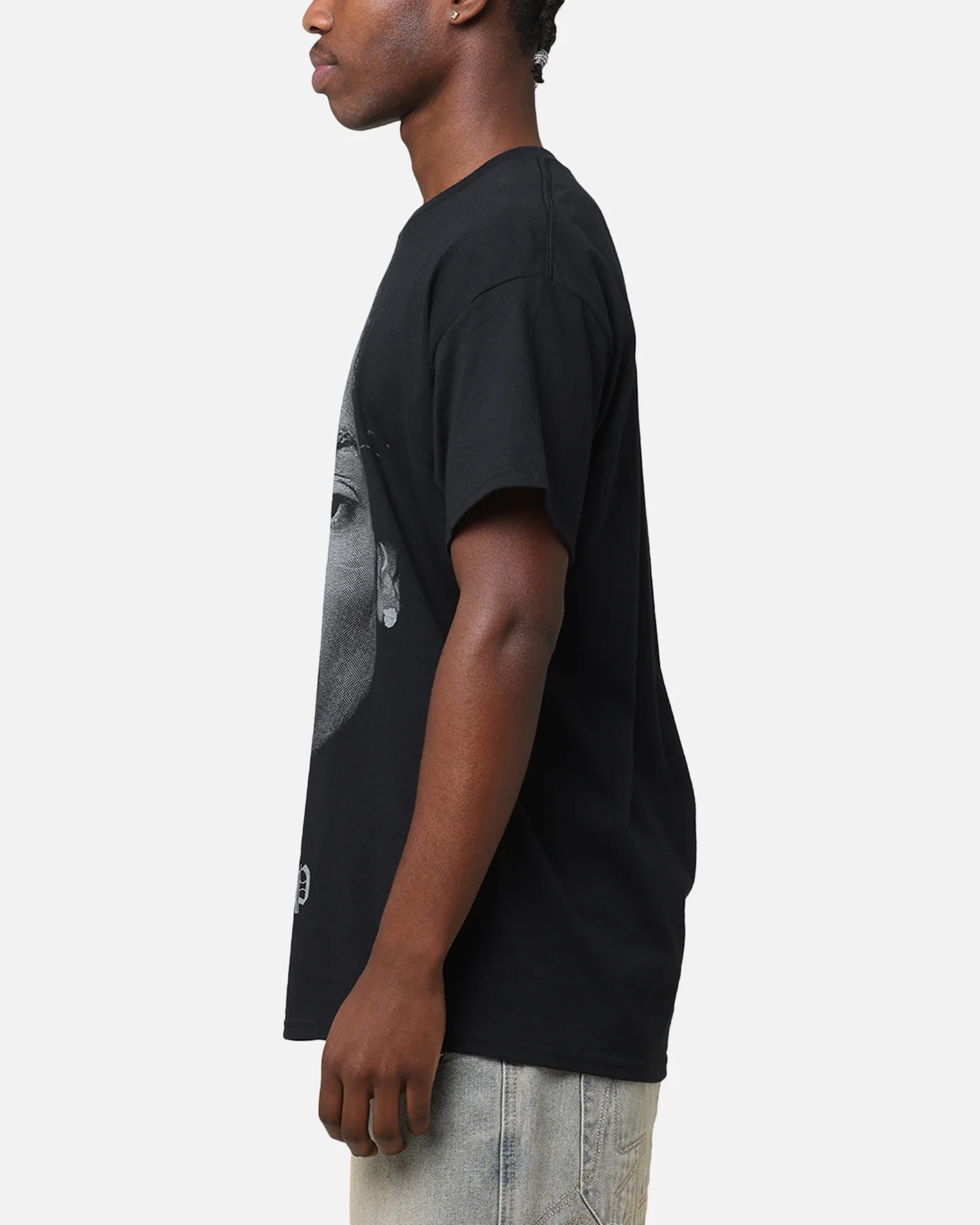 Snoop Dogg Big Face T-Shirt Black - Image 5