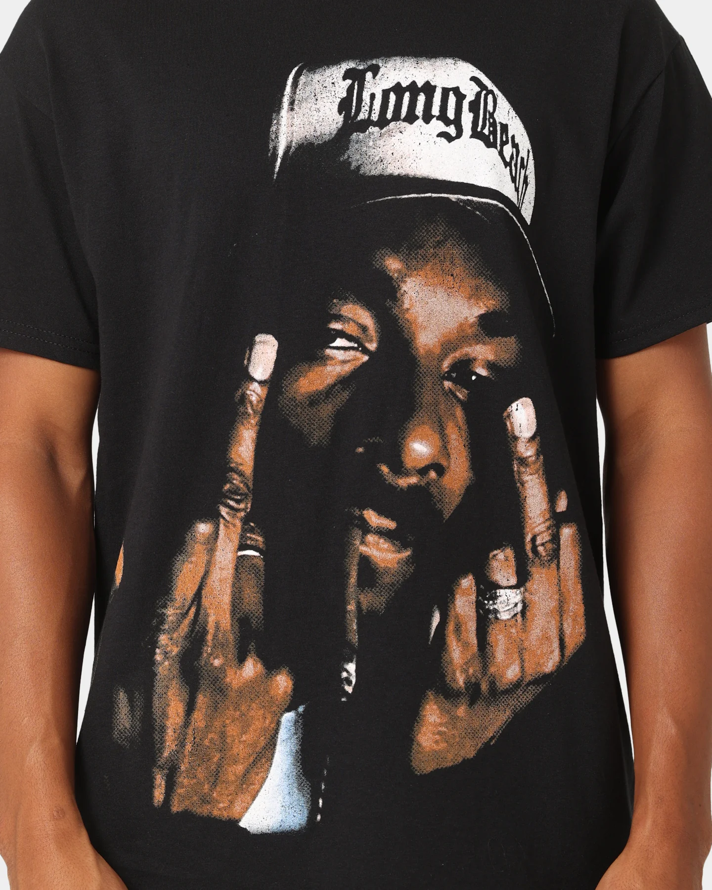 Snoop Dogg Face T-Shirt Black - Image 8