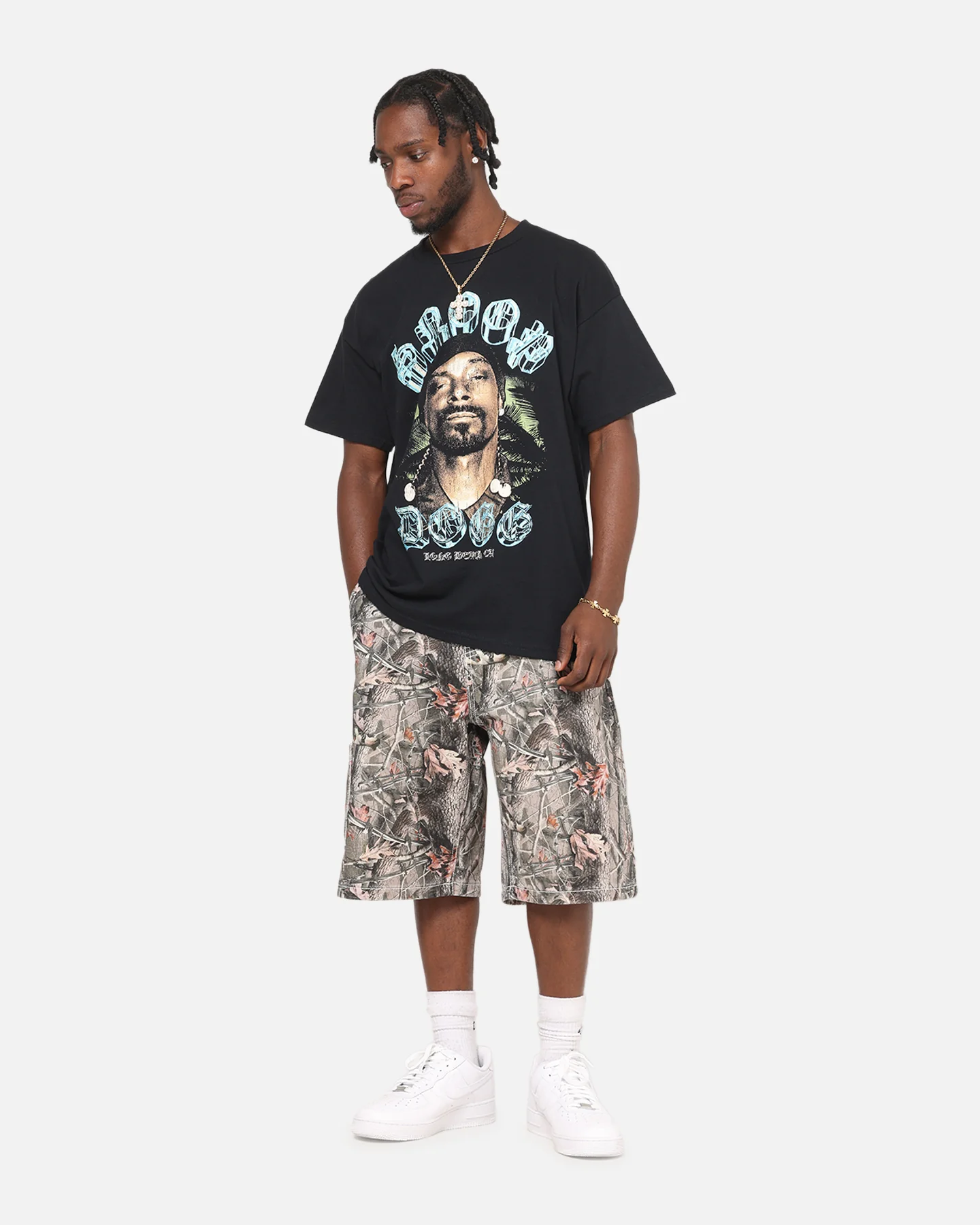 Snoop Dogg Long Beach T-Shirt Black - Image 2