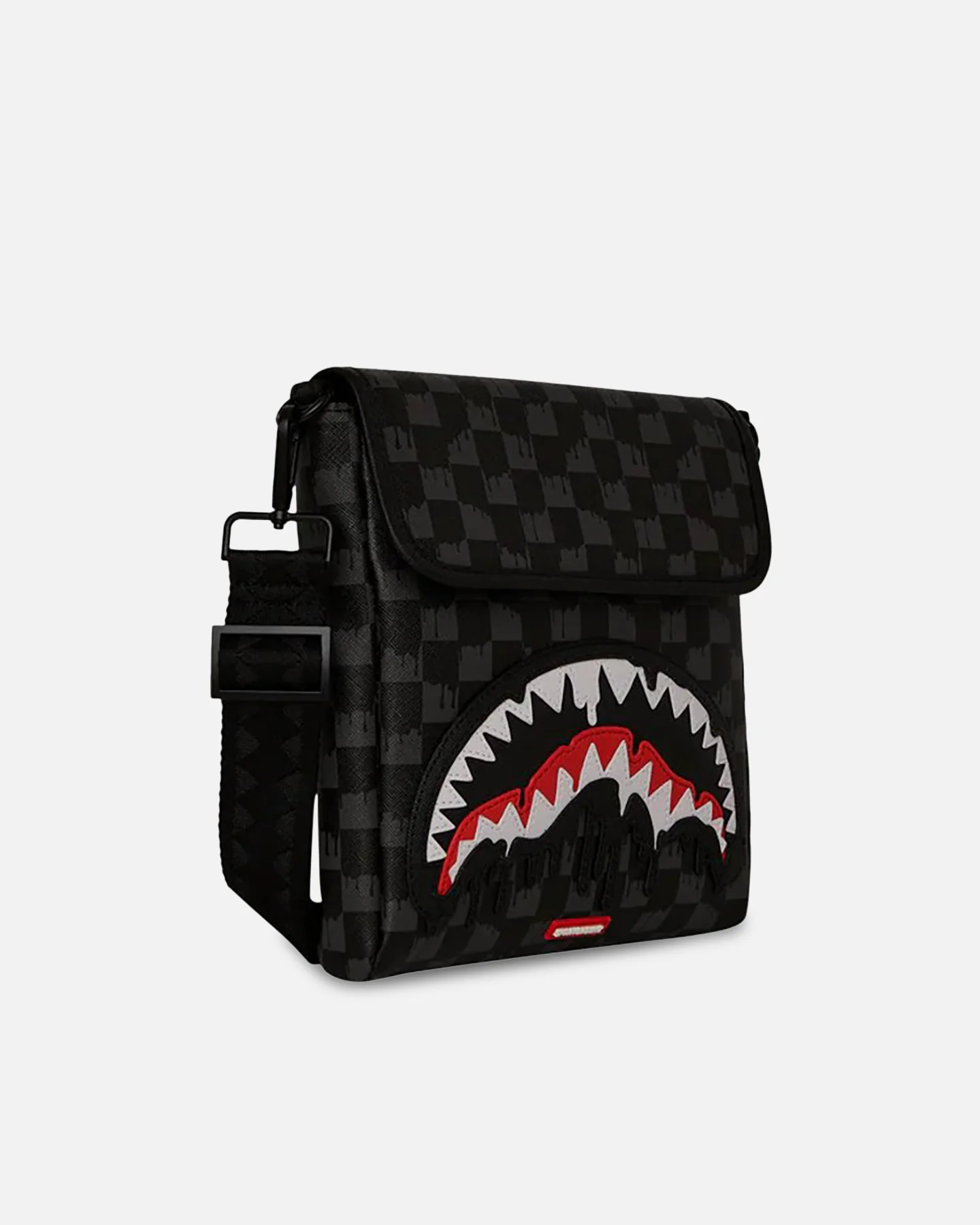 Sprayground Dripping Sharks Messenger Sling Bag Multi - Image 3