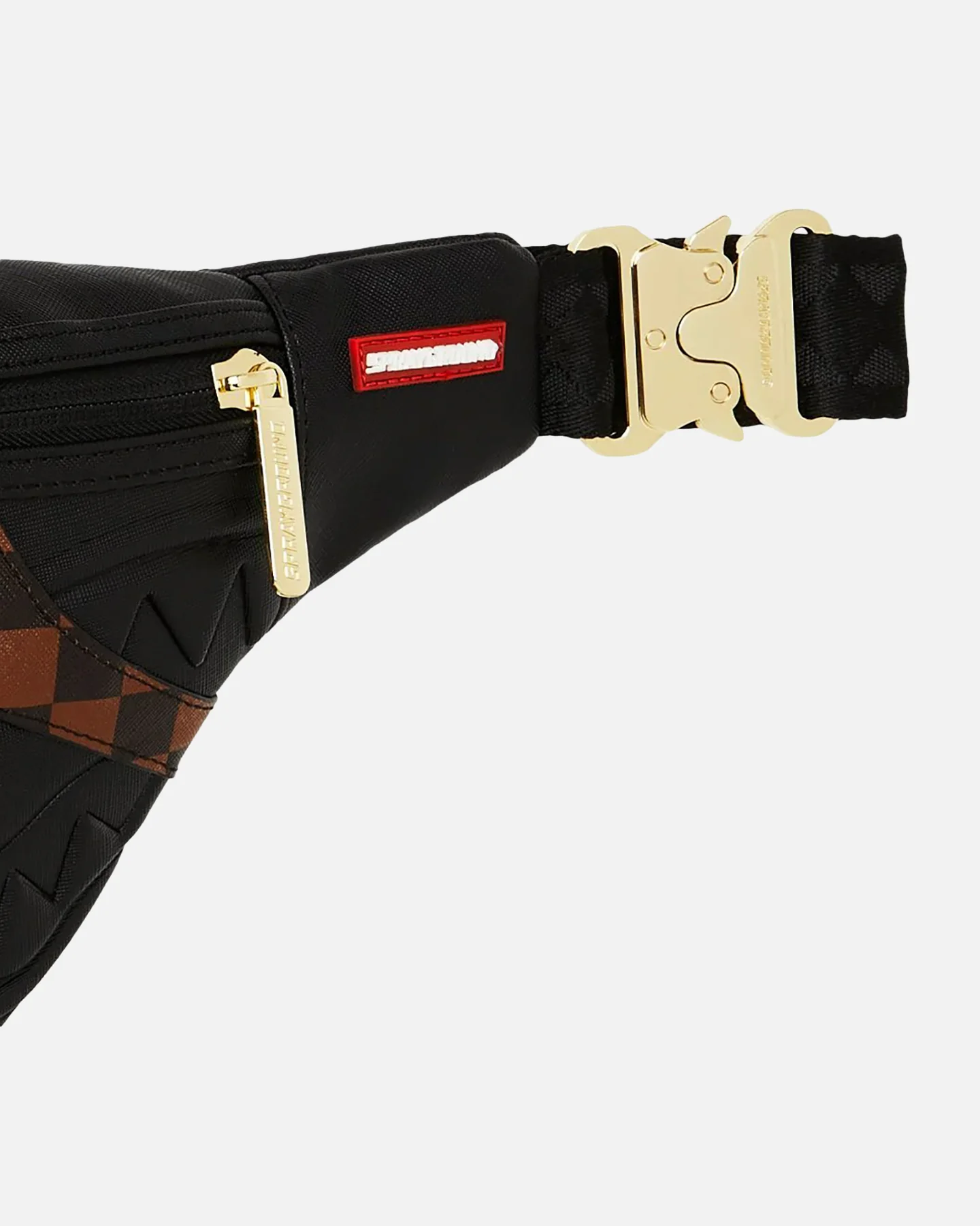 Sprayground Jetstream Brown Savvy Crossbody Bag Multi - Image 3