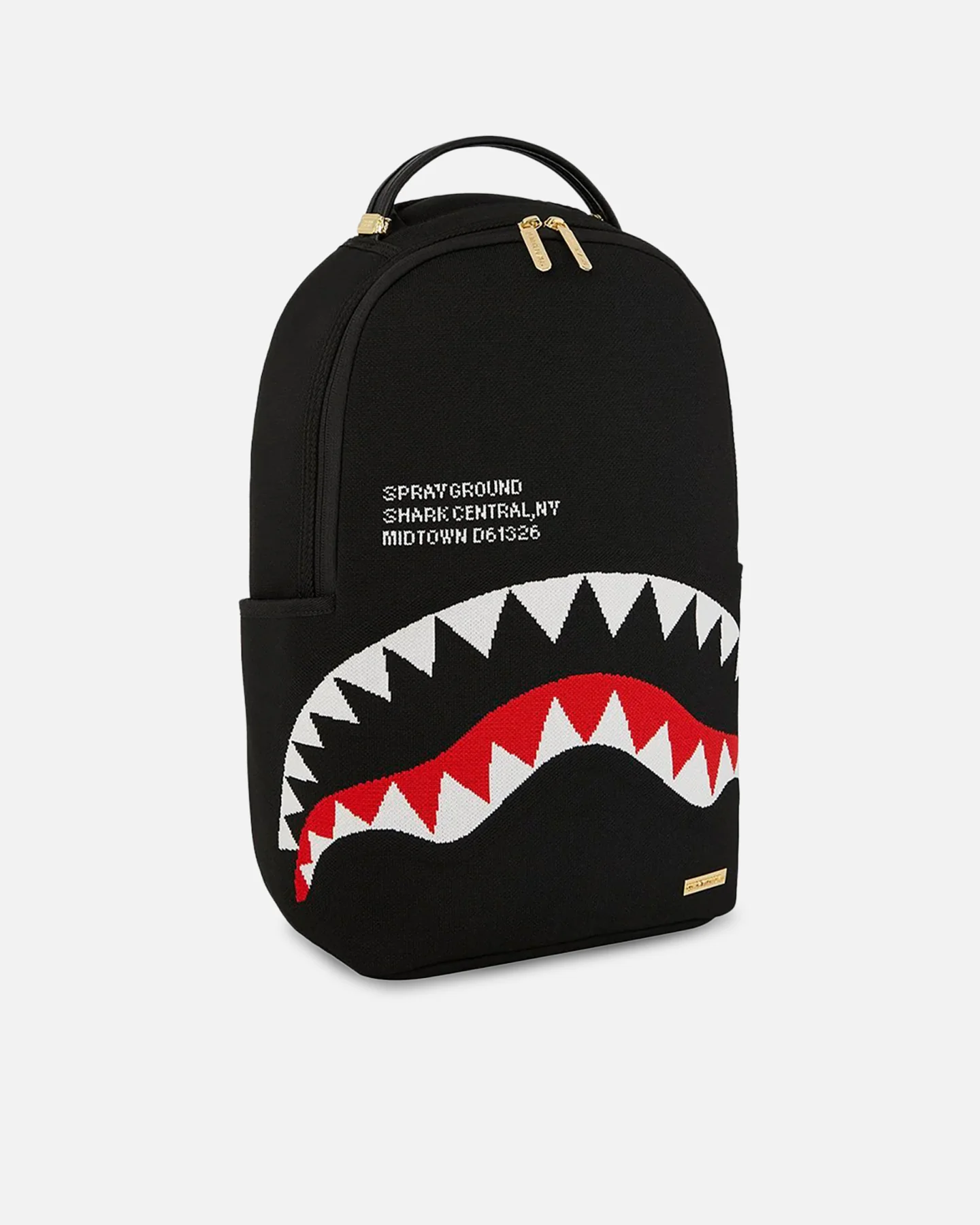 Sprayground Shark Central Knit Backpack Multi - Image 3