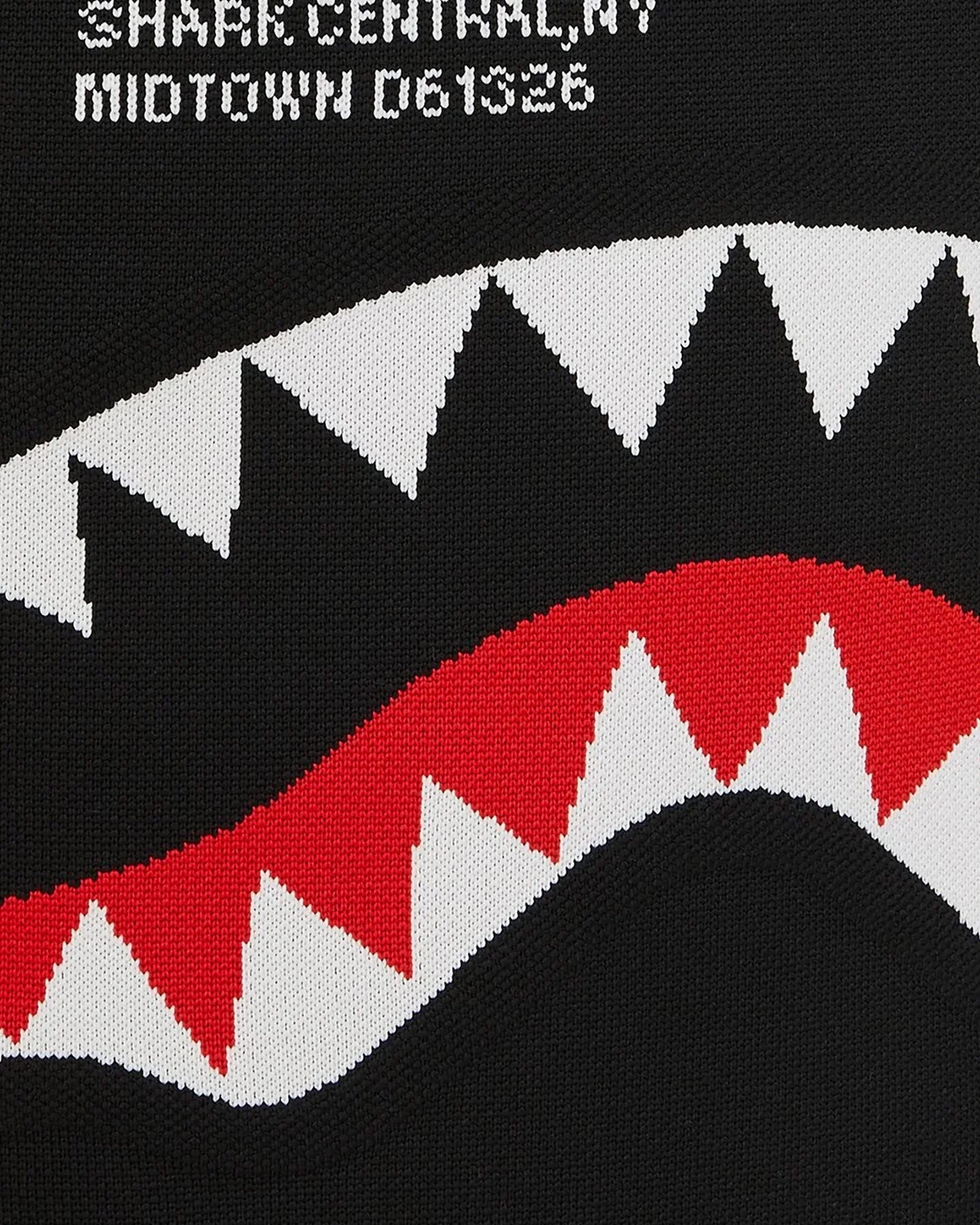 Sprayground Shark Central Knit Backpack Multi - Image 6