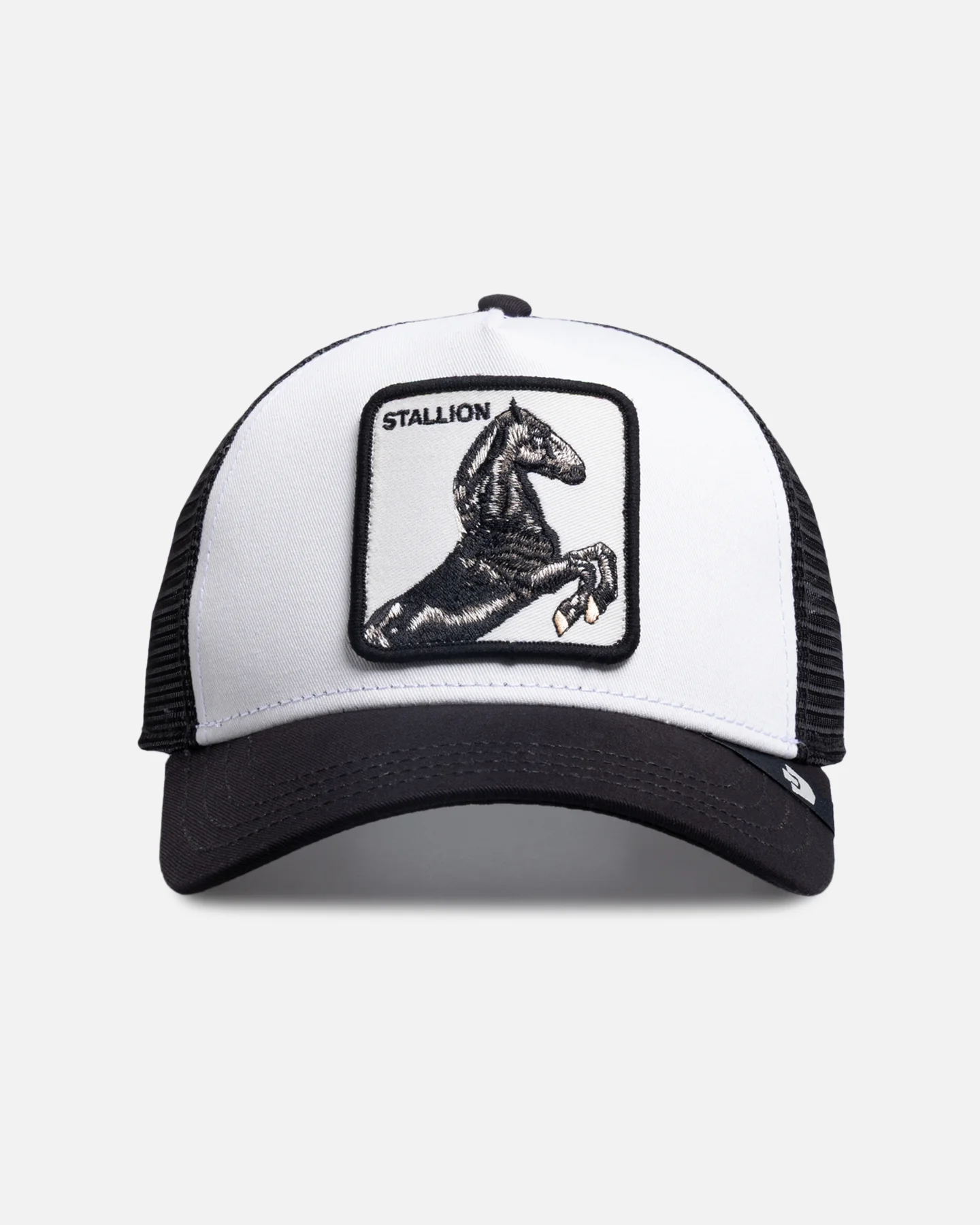 Goorin Bros Stallion Trucker Snapback White/Black