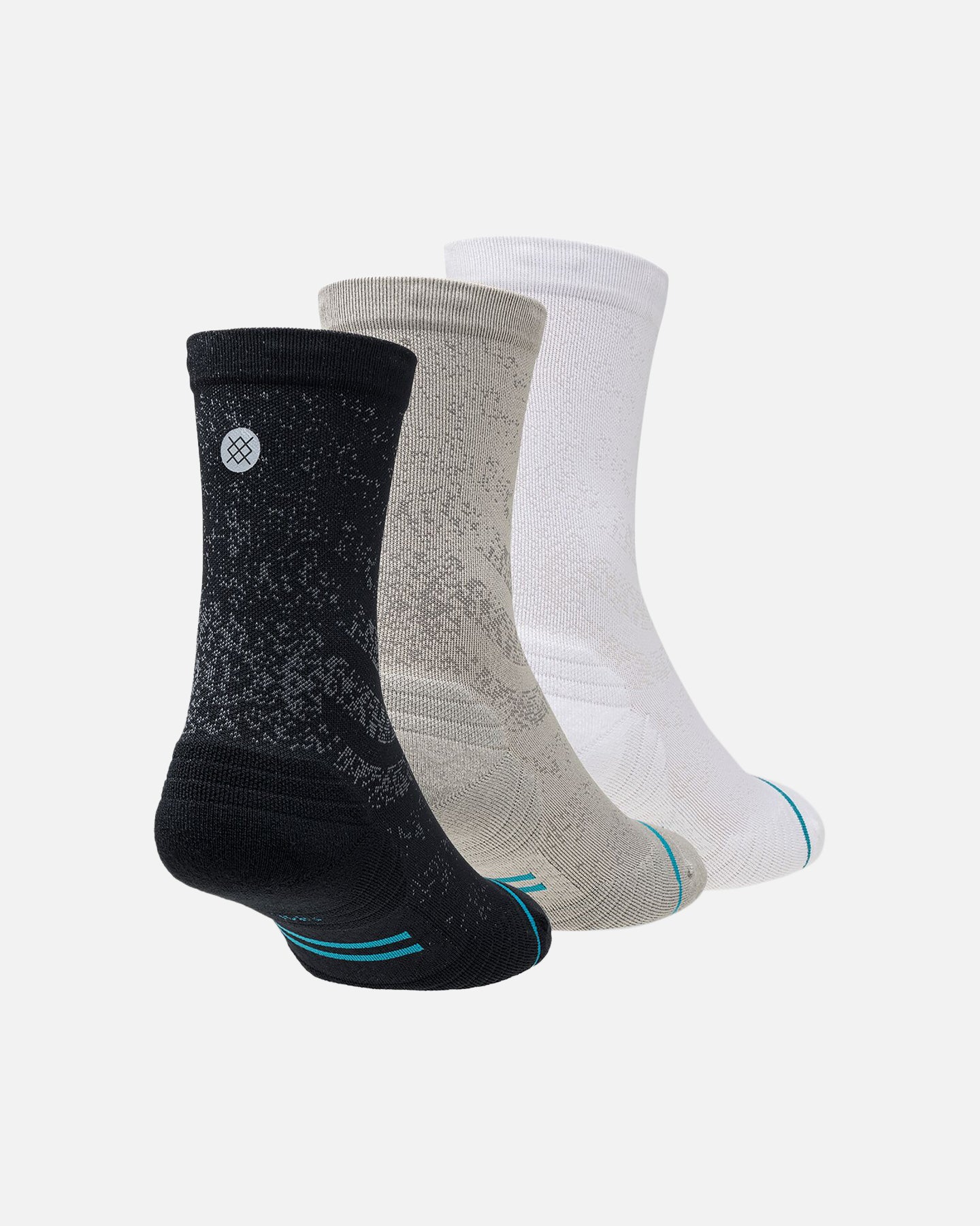Stance Run Light Crew Socks 3 Pack Multi - Image 3
