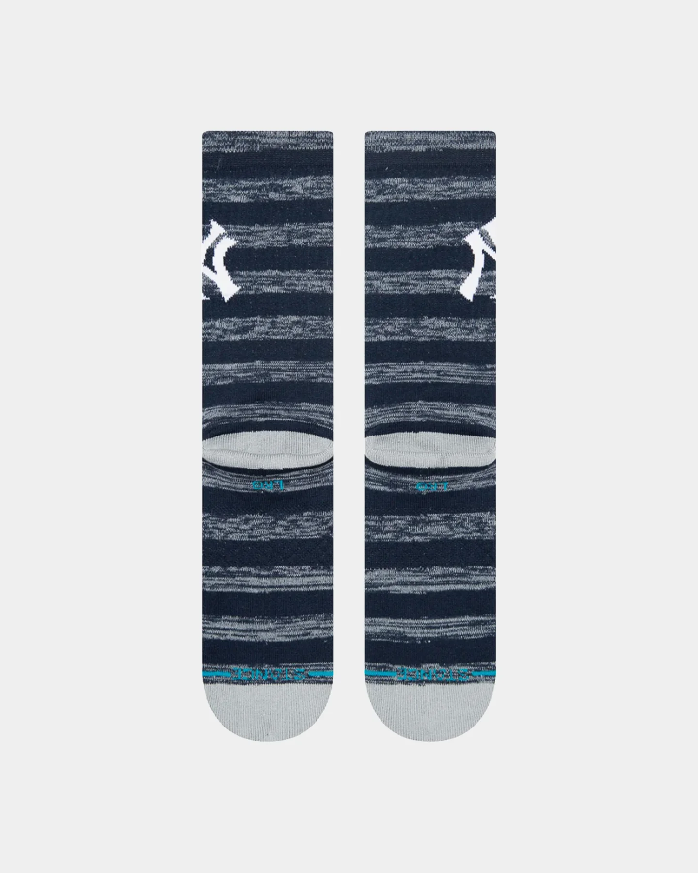Stance X New York Yankees Twist Crew Socks Navy - Image 4