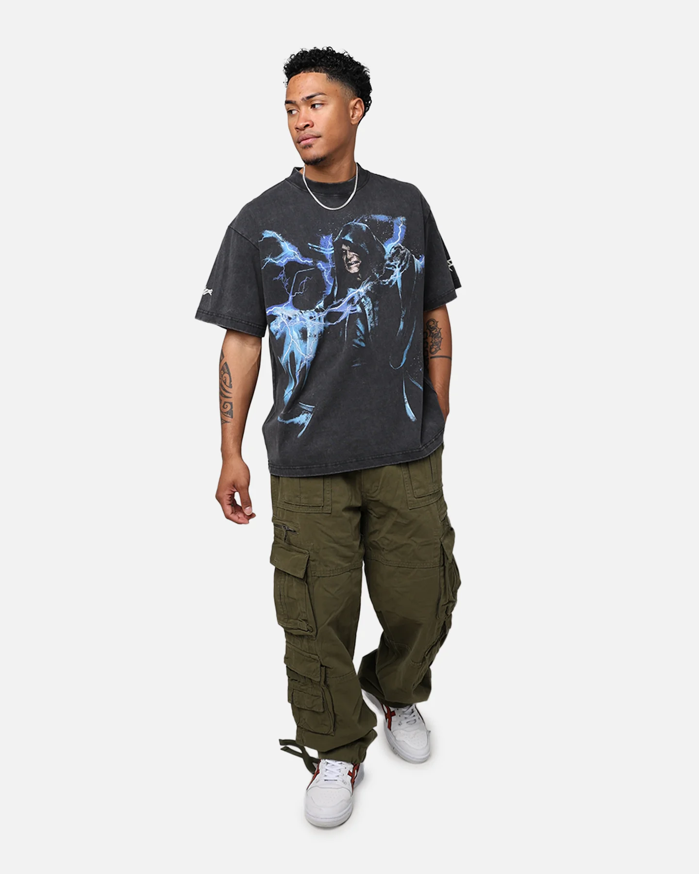 Star Wars Darth Sidious T-Shirt Black Wash - Image 8